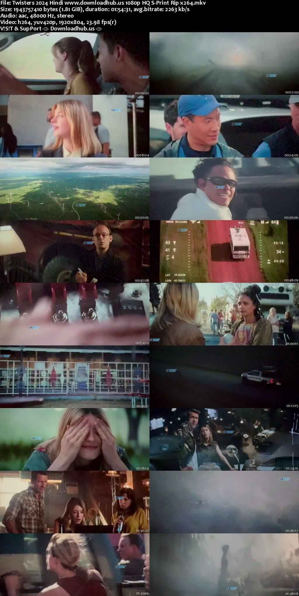 Twisters 2024 Hindi Movie 1080p 720p 480p HQ S-Print Rip x264 Twisters 2024 Hindi Movie 1080p 720p 480p HQ S-Print Rip x264