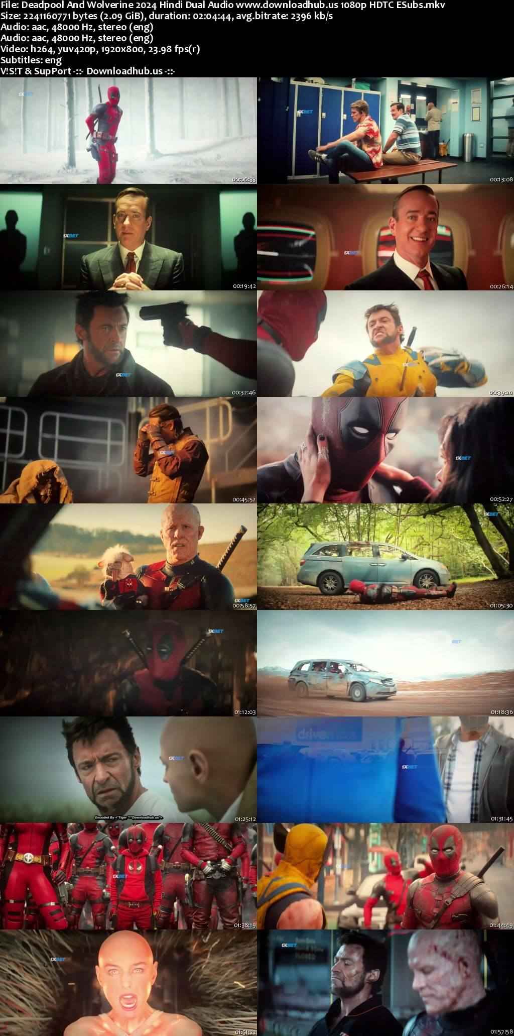 Deadpool & Wolverine 2024 Hindi Dual Audio Movie 1080p 720p 480p V2 HDTC x264 HEVC Deadpool & Wolverine 2024 Hindi Dual Audio Movie 1080p 720p 480p V2 HDTC x264 HEVC