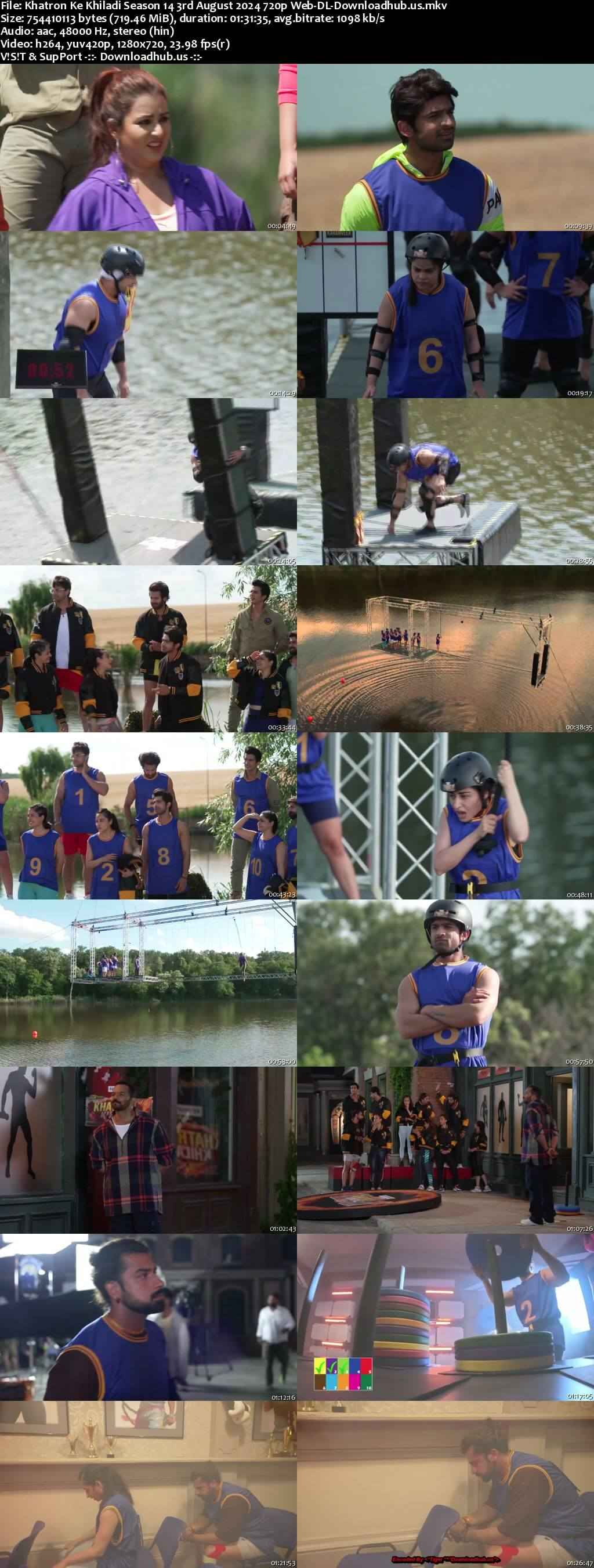 Khatron Ke Khiladi Season 14 03 August 2024 Episode 03 Web-DL 720p 480p Khatron Ke Khiladi Season 14 03 August 2024 Episode 03 Web-DL 720p 480p
