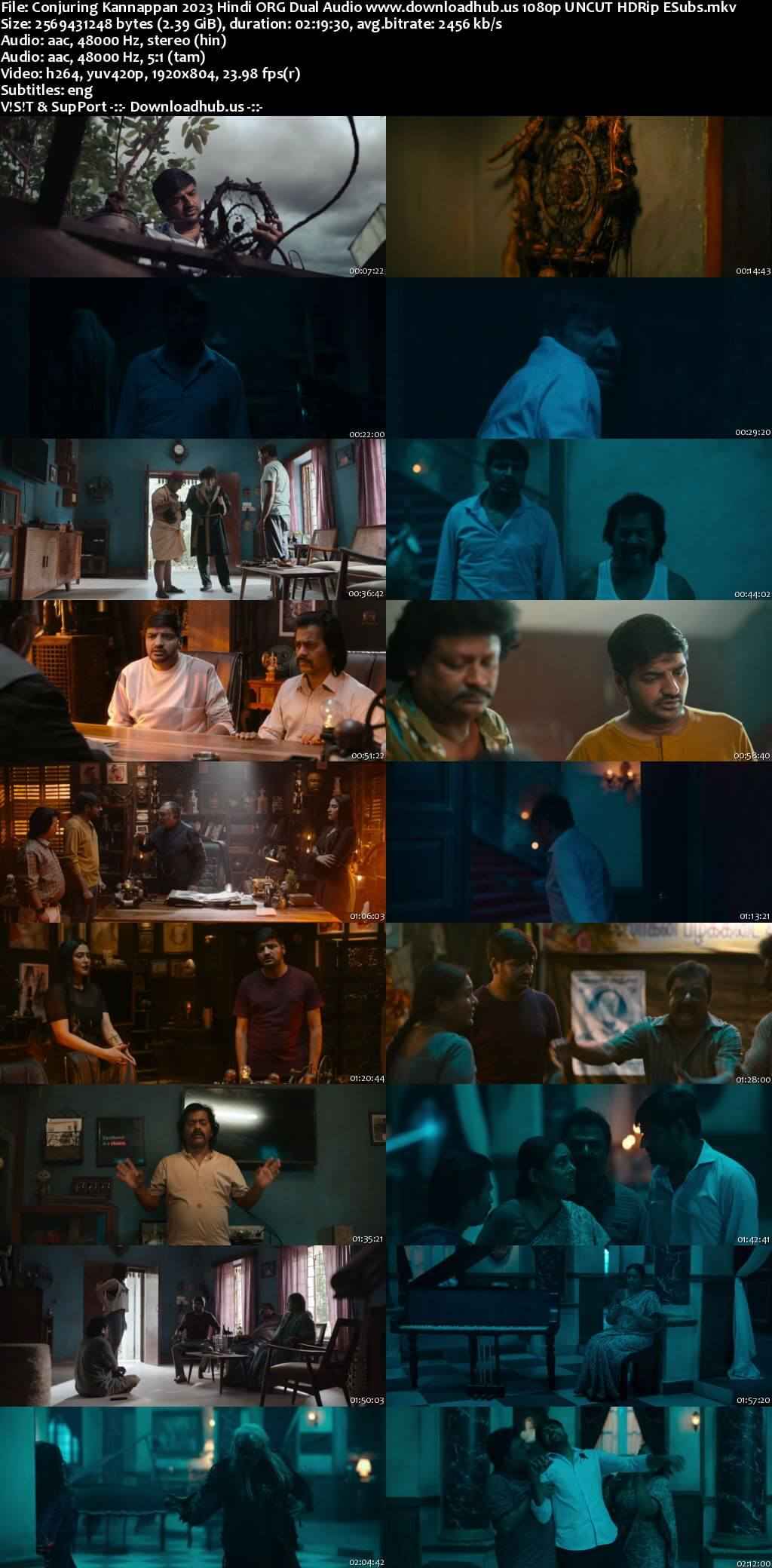 Conjuring Kannappan 2023 Hindi ORG Dual Audio Movie DD2.0 1080p 720p 480p UNCUT HDRip ESubs x264 HEVC Conjuring Kannappan 2023 Hindi ORG Dual Audio Movie DD2.0 1080p 720p 480p UNCUT HDRip ESubs x264 HEVC