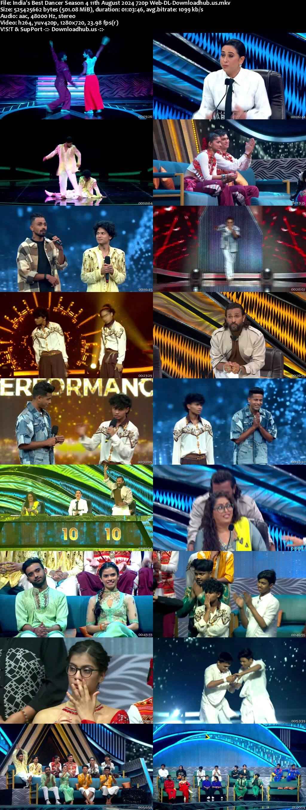 India's Best Dancer Season 4 11 August 2024 Episode 10 Web-DL 720p 480p India's Best Dancer Season 4 11 August 2024 Episode 10 Web-DL 720p 480p