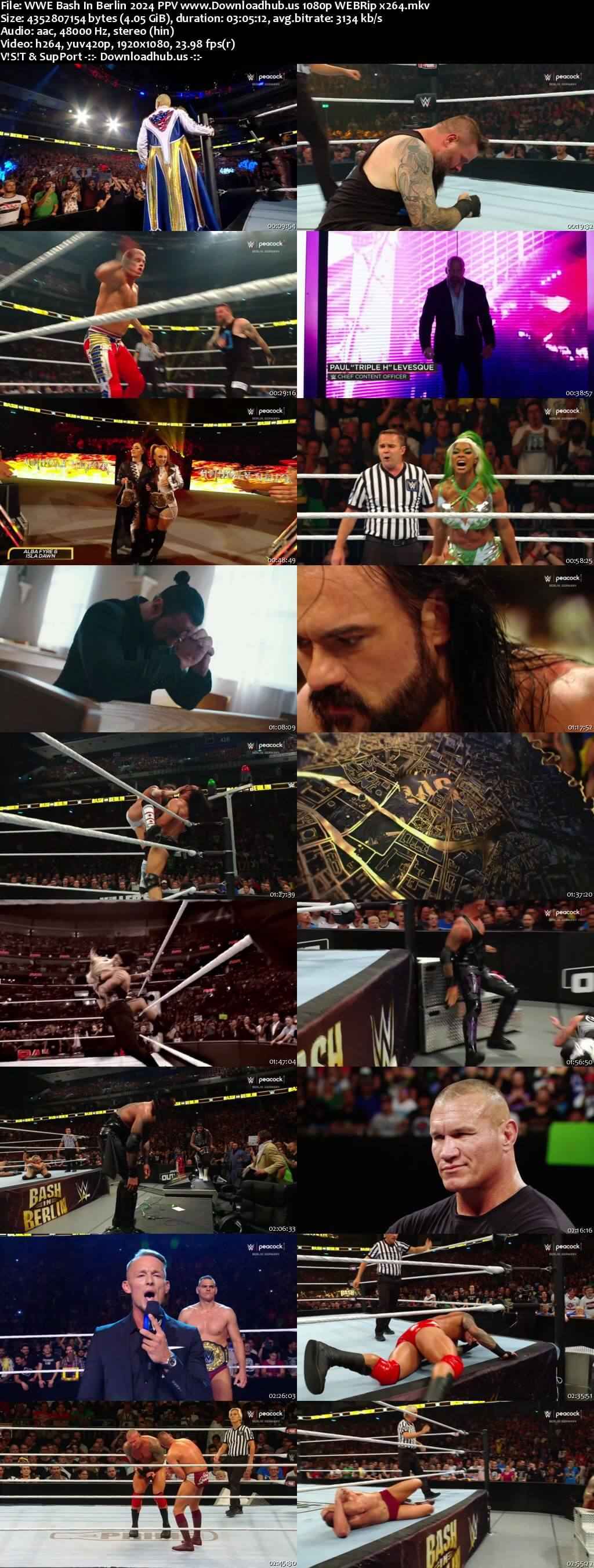 WWE Bash In Berlin 31st August 2024 1080p 720p 800MB WEBRip 480p WWE Bash In Berlin 31st August 2024 1080p 720p 800MB WEBRip 480p