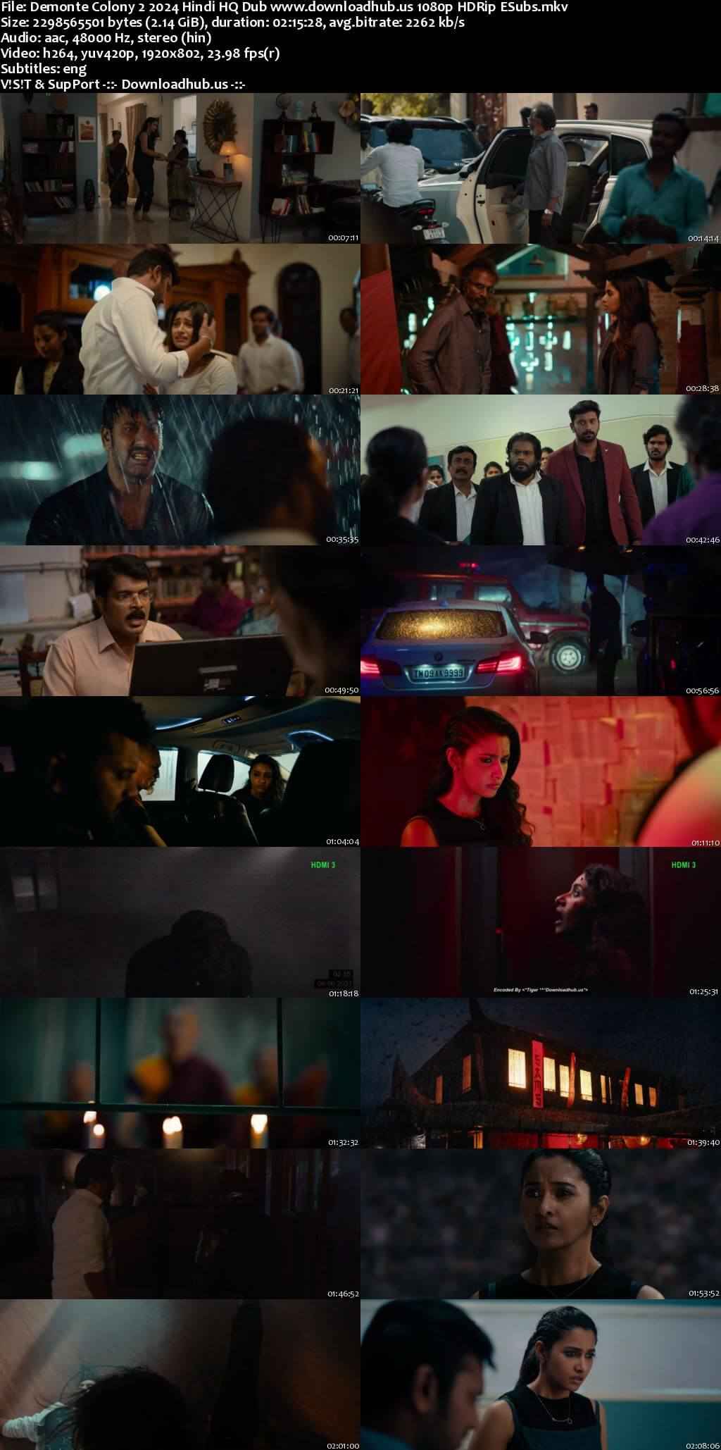 Demonte Colony 2 2024 Hindi HQ Dub Movie DD2.0 4k 1080p 720p 480p HDRip ESubs x264 HEVC Demonte Colony 2 2024 Hindi HQ Dub Movie DD2.0 4k 1080p 720p 480p HDRip ESubs x264 HEVC