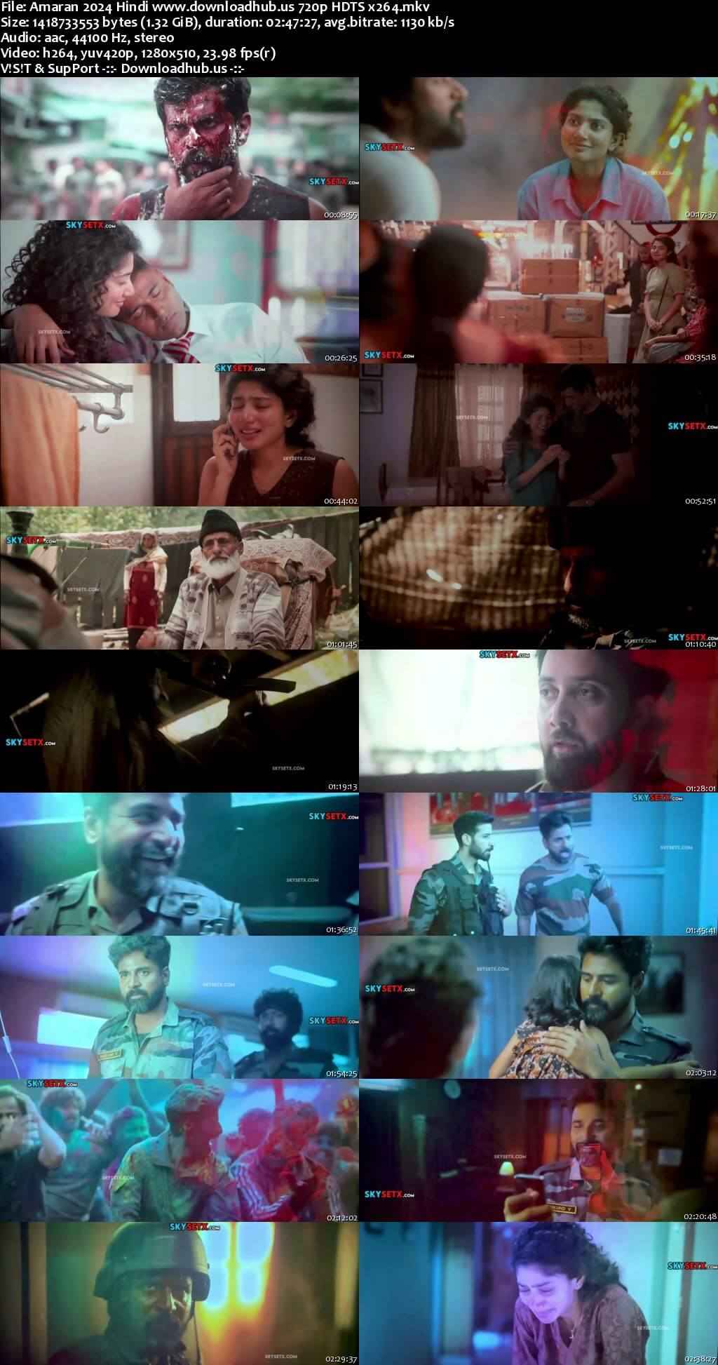 Amaran 2024 Hindi Movie 1080p 720p 480p HDTS x264 HEVC Amaran 2024 Hindi Movie 1080p 720p 480p HDTS x264 HEVC