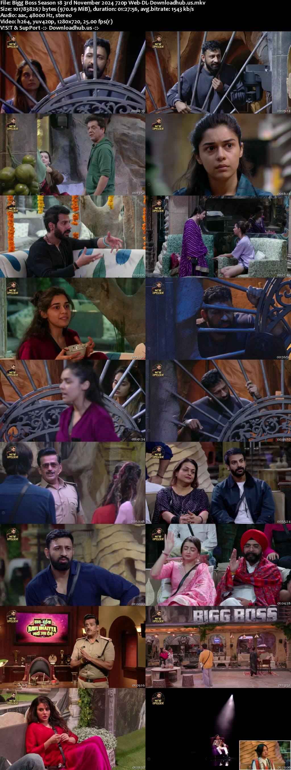 Bigg Boss Season 18 3 November 2024 Episode 29 Web-DL 720p 480p Bigg Boss Season 18 3 November 2024 Episode 29 Web-DL 720p 480p