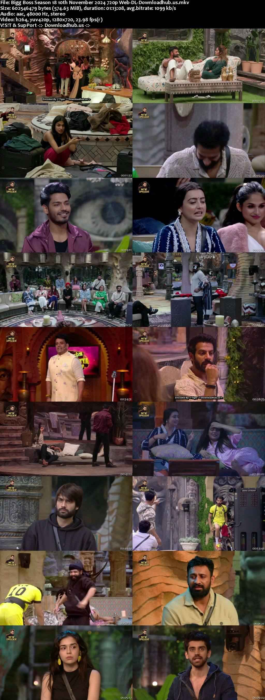 Bigg Boss Season 18 10 November 2024 Episode 36 Web-DL 720p 480p Bigg Boss Season 18 10 November 2024 Episode 36 Web-DL 720p 480p