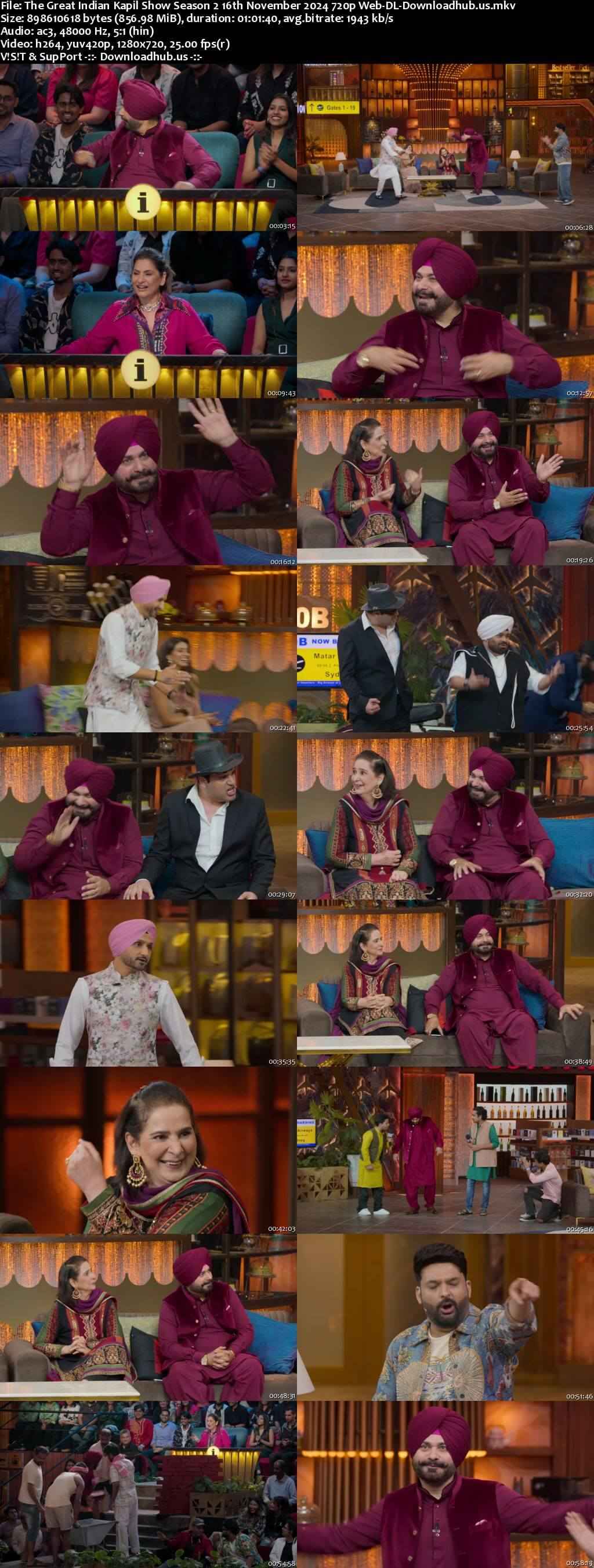 The Great Indian Kapil Show Season 2 16 November 2024 Episode 9 Web-DL 720p 480p The Great Indian Kapil Show Season 2 16 November 2024 Episode 9 Web-DL 720p 480p