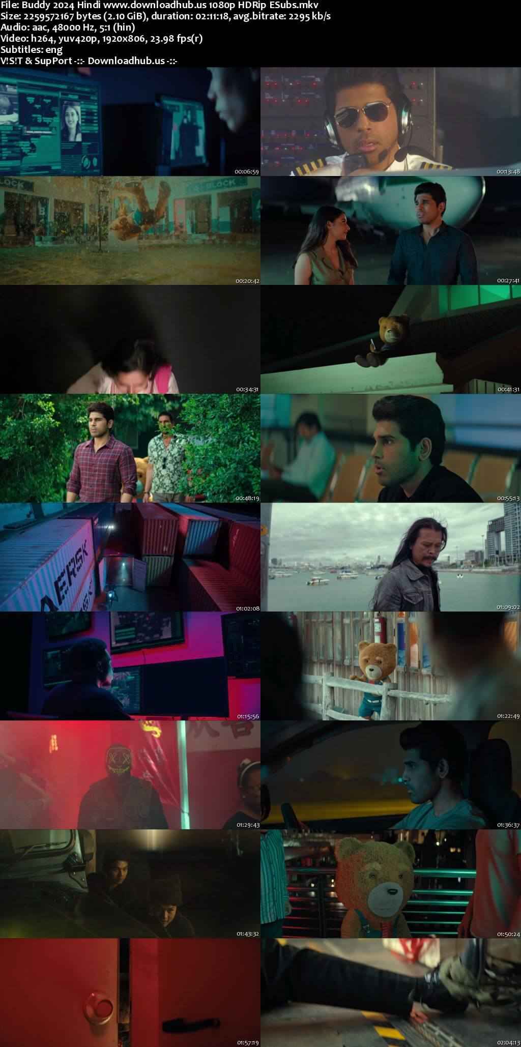 Buddy 2024 Hindi Movie DD5.1 4k 1080p 720p 480p HDRip ESubs x264 HEVC Buddy 2024 Hindi Movie DD5.1 4k 1080p 720p 480p HDRip ESubs x264 HEVC