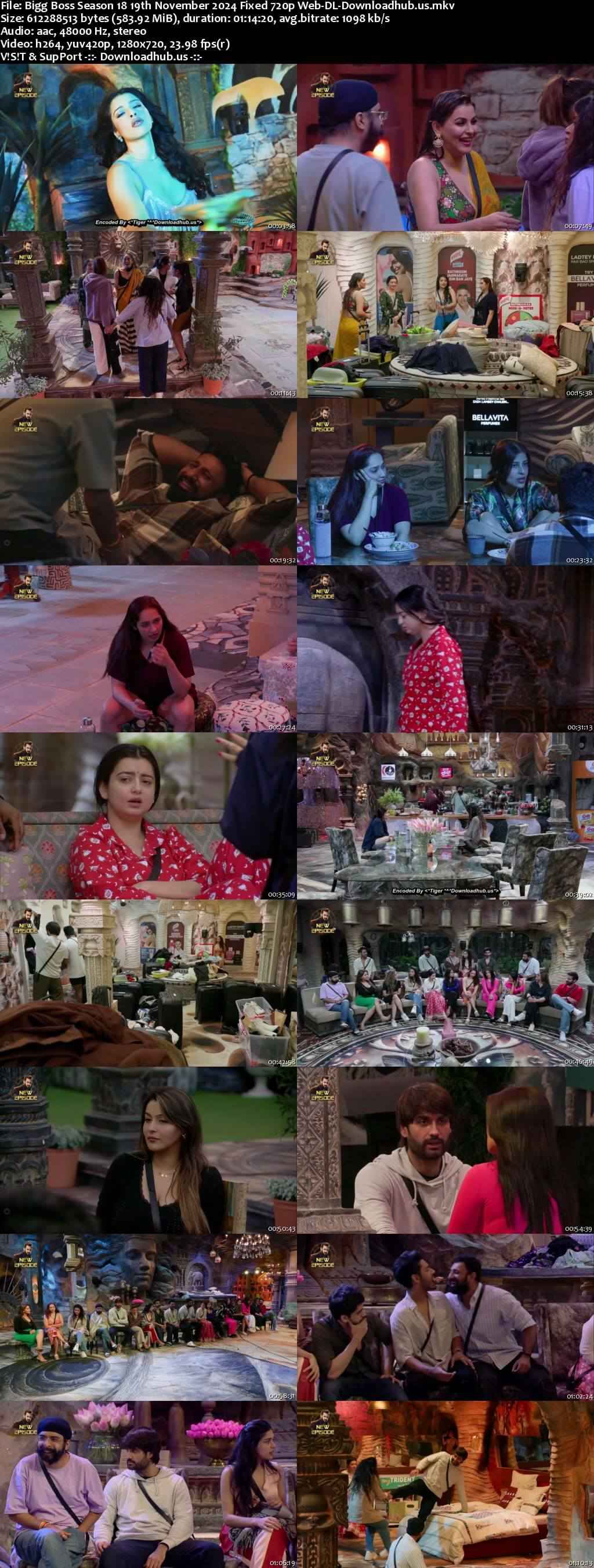 Bigg Boss Season 18 19 November 2024 Episode 45 Web-DL 720p 480p Bigg Boss Season 18 19 November 2024 Episode 45 Web-DL 720p 480p