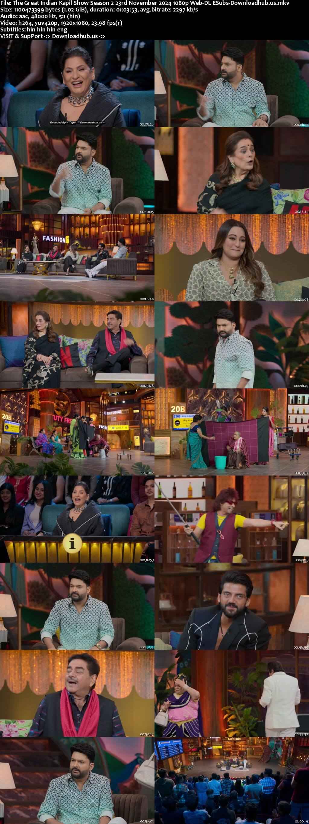 The Great Indian Kapil Show Season 2 23 November 2024 Episode 10 Web-DL 720p 480p The Great Indian Kapil Show Season 2 23 November 2024 Episode 10 Web-DL 720p 480p