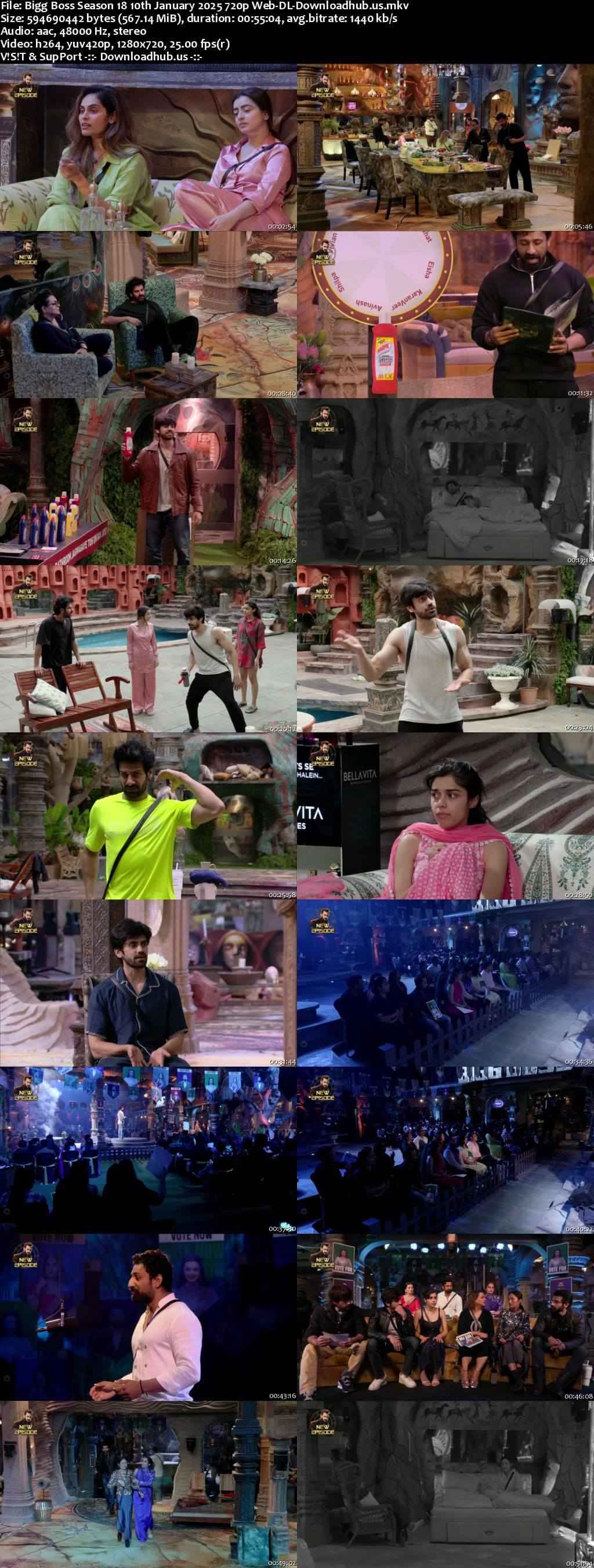 Bigg Boss Season 18 10 January 2025 Episode 97 Web-DL 720p 480p Bigg Boss Season 18 10 January 2025 Episode 97 Web-DL 720p 480p
