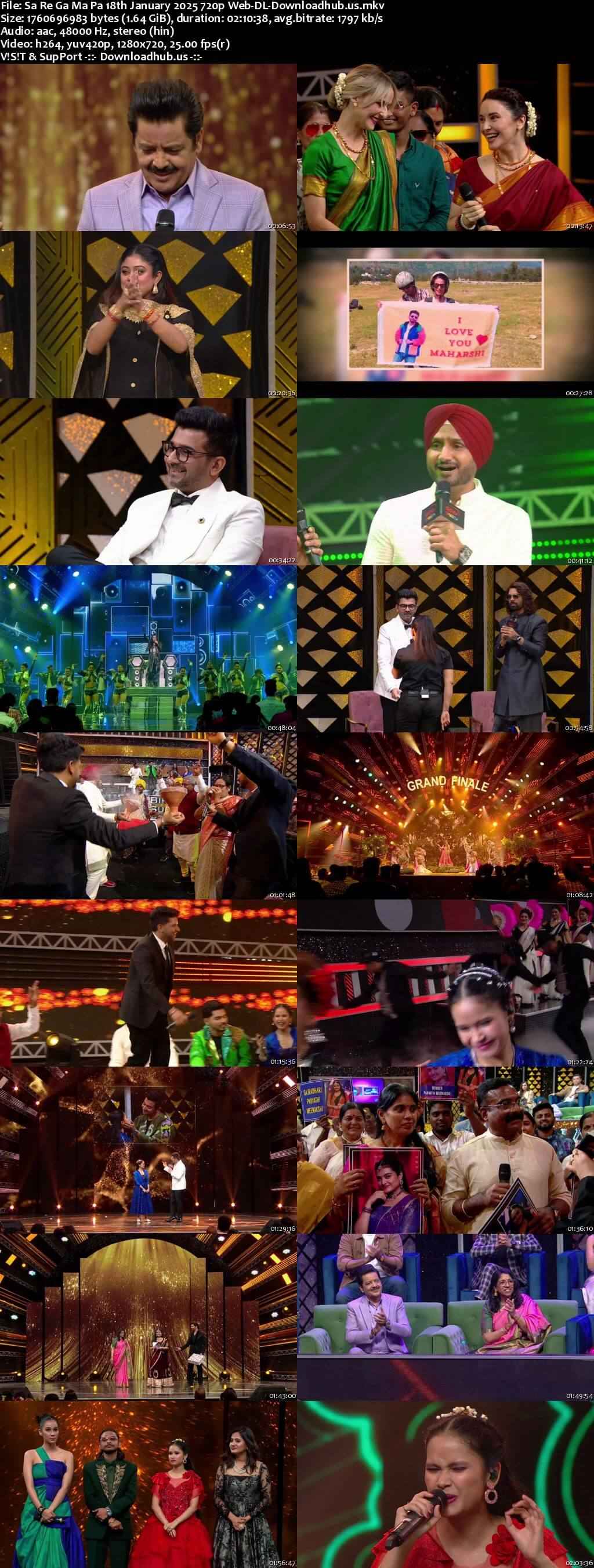 Sa Re Ga Ma Pa 18 January 2025 Episode 36 Web-DL 720p 480p Sa Re Ga Ma Pa 18 January 2025 Episode 36 Web-DL 720p 480p