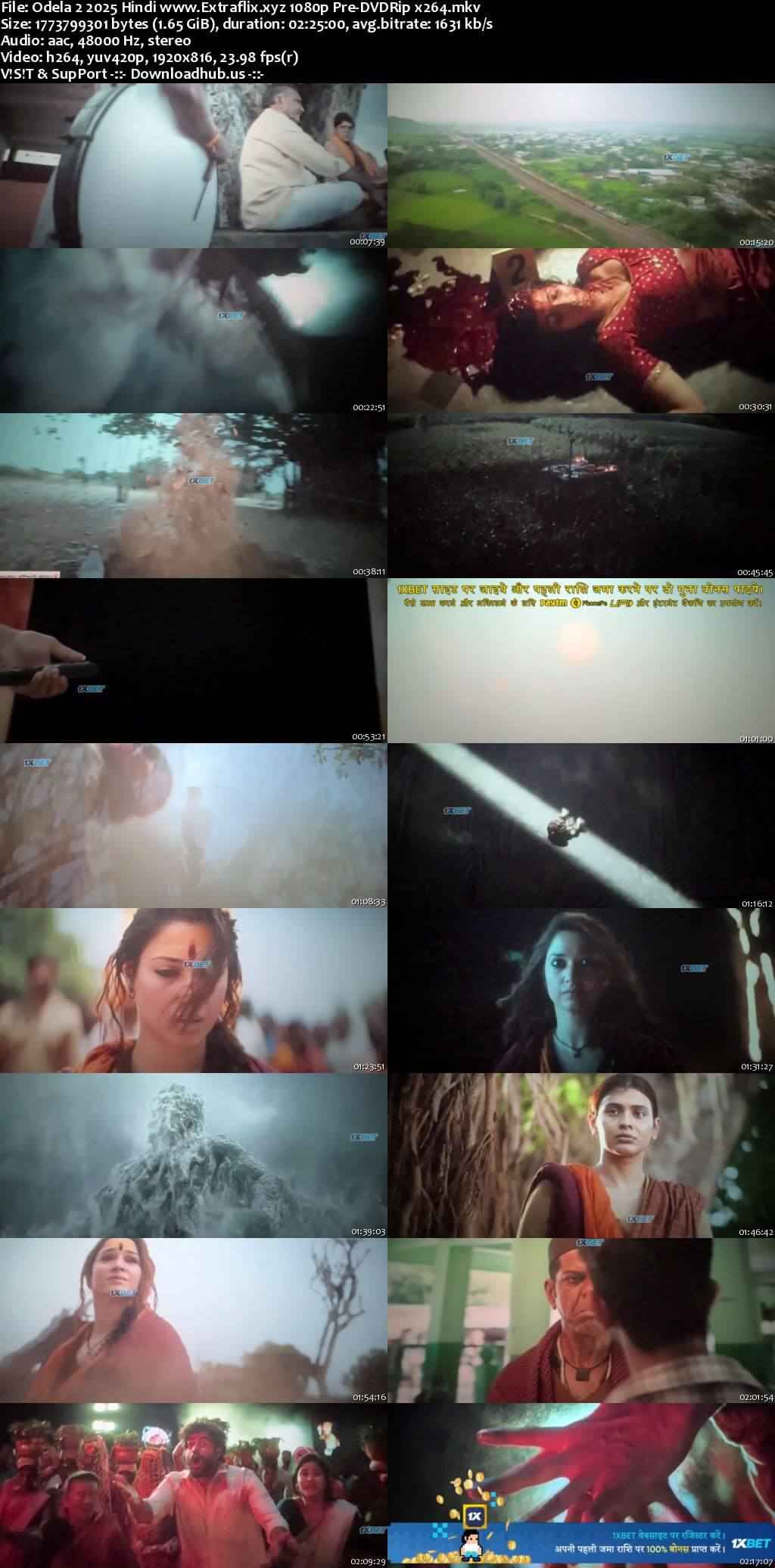 Odela 2 2025 Hindi Movie 1080p 720p 480p Pre-DVDRip x264 Odela 2 2025 Hindi Movie 1080p 720p 480p Pre-DVDRip x264