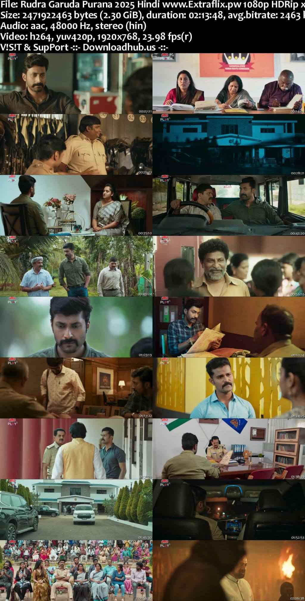 Rudra Garuda Purana 2025 Hindi Movie DD2.0 1080p 720p 480p HDRip x264 HEVC