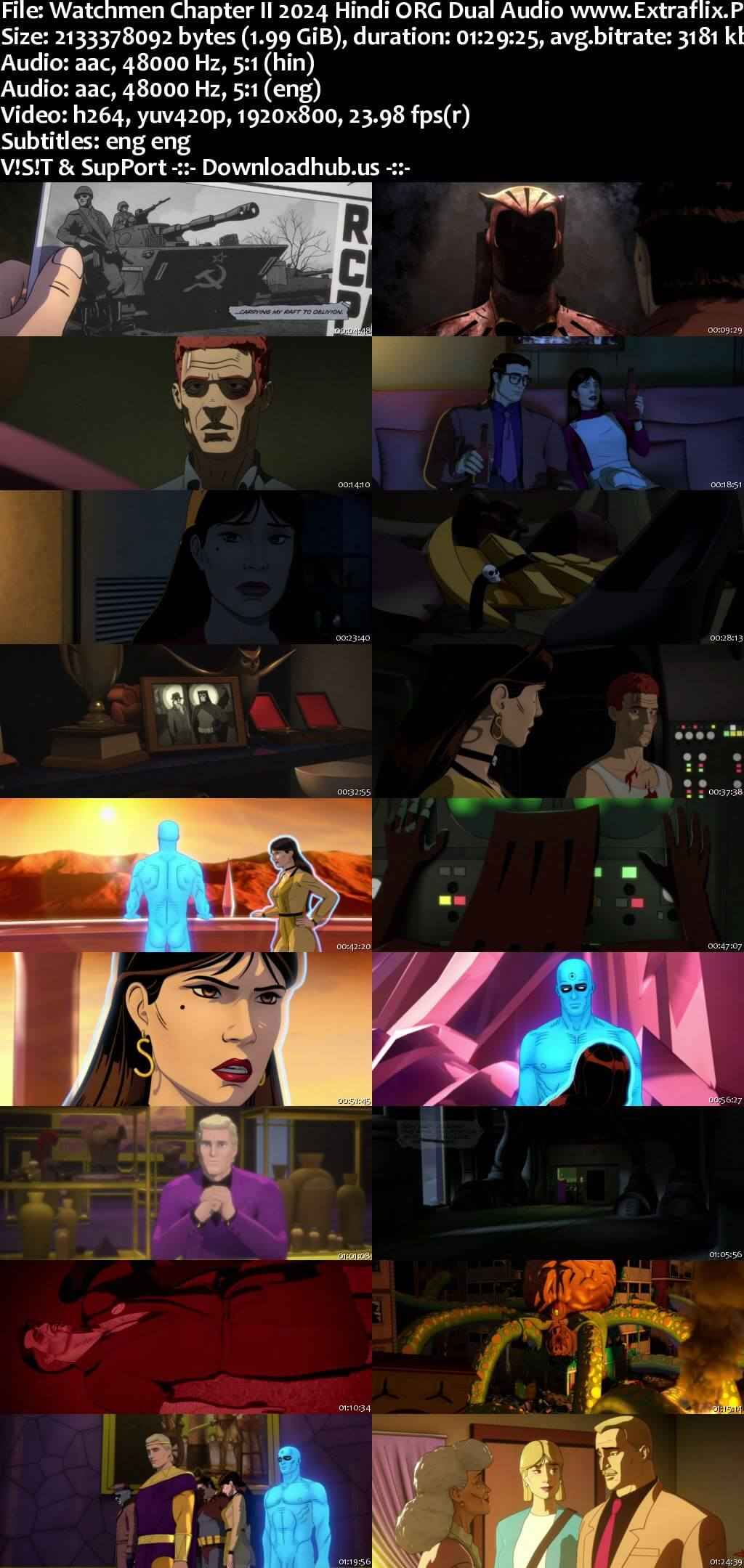 Watchmen Chapter II 2024 Hindi ORG Dual Audio Movie DD5.1 4k 1080p 720p 480p BluRay ESubs x264 HEVC Watchmen Chapter II 2024 Hindi ORG Dual Audio Movie DD5.1 4k 1080p 720p 480p BluRay ESubs x264 HEVC