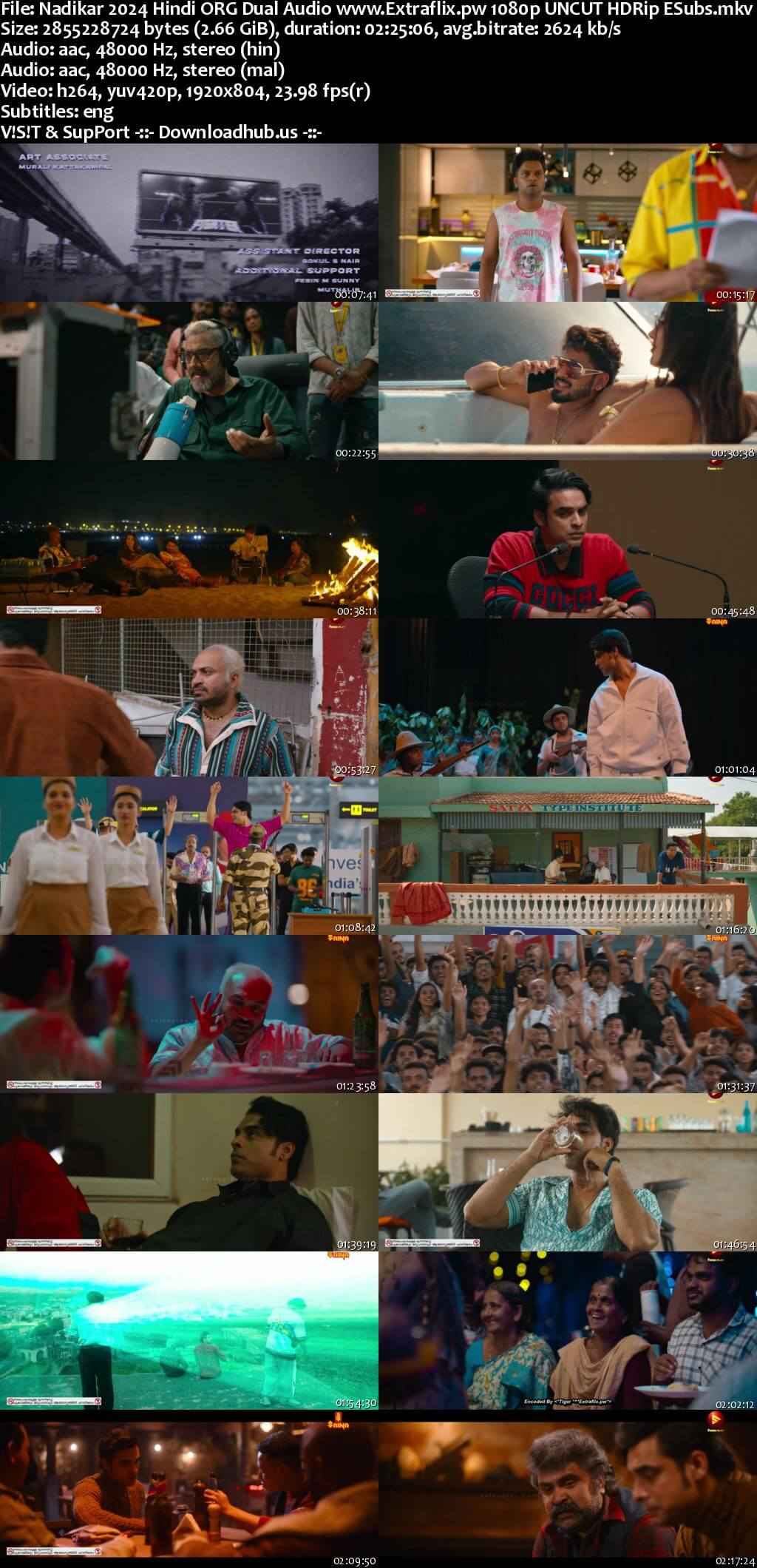 Nadikar 2024 Hindi ORG Dual Audio Movie DD2.0 1080p 720p 480p UNCUT HDRip ESubs x264 HEVC Nadikar 2024 Hindi ORG Dual Audio Movie DD2.0 1080p 720p 480p UNCUT HDRip ESubs x264 HEVC