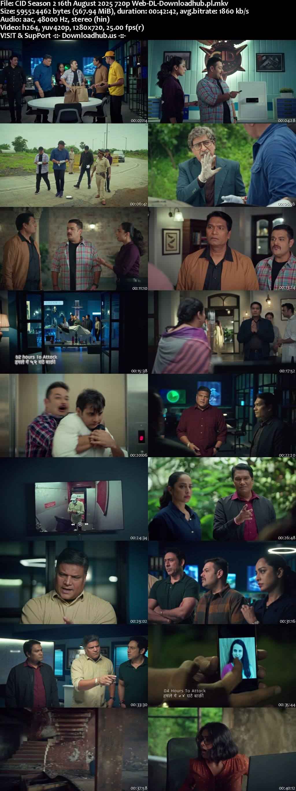 CID Season 2 16 August 2025 Episode 69 Web-DL 720p 480p CID Season 2 16 August 2025 Episode 69 Web-DL 720p 480p