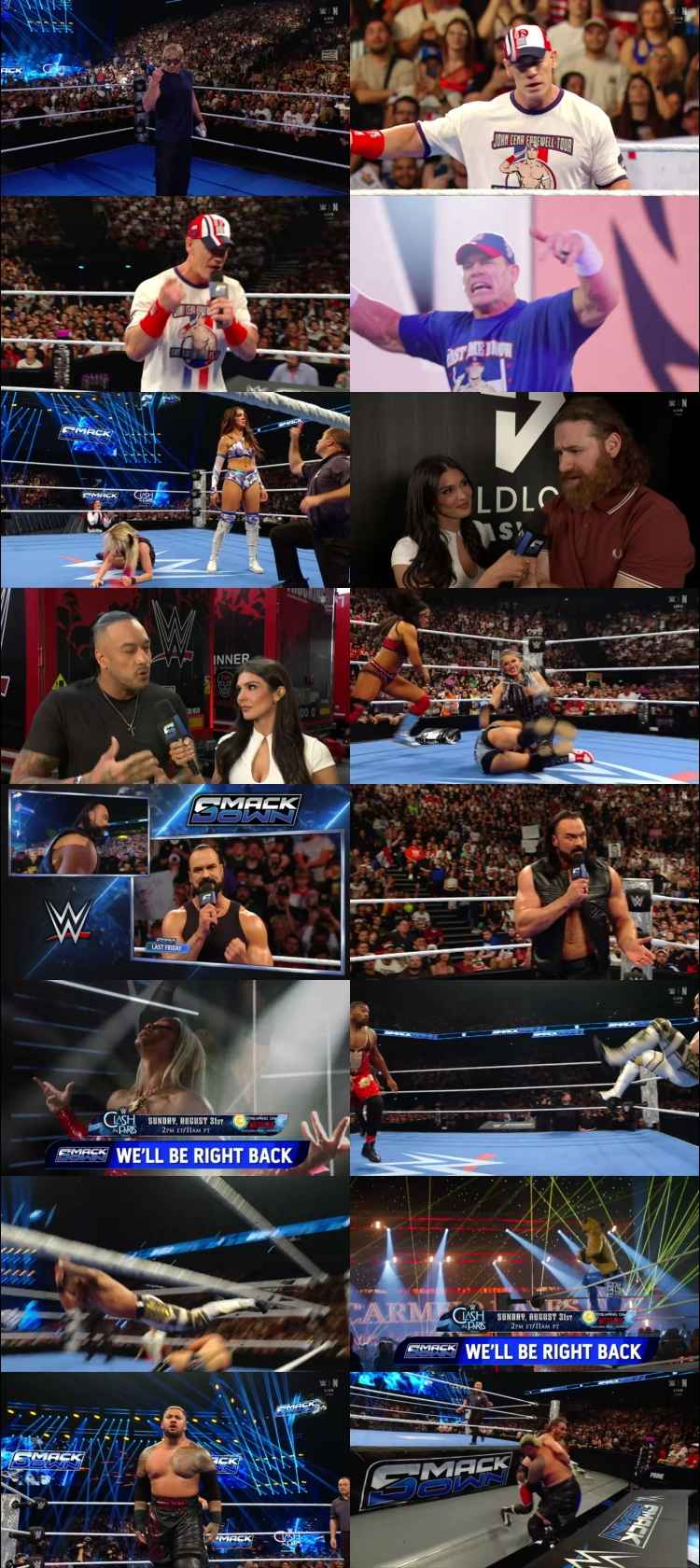 WWE Friday Night Smackdown 29th August 2025 WEBRip 480p Full Show Download