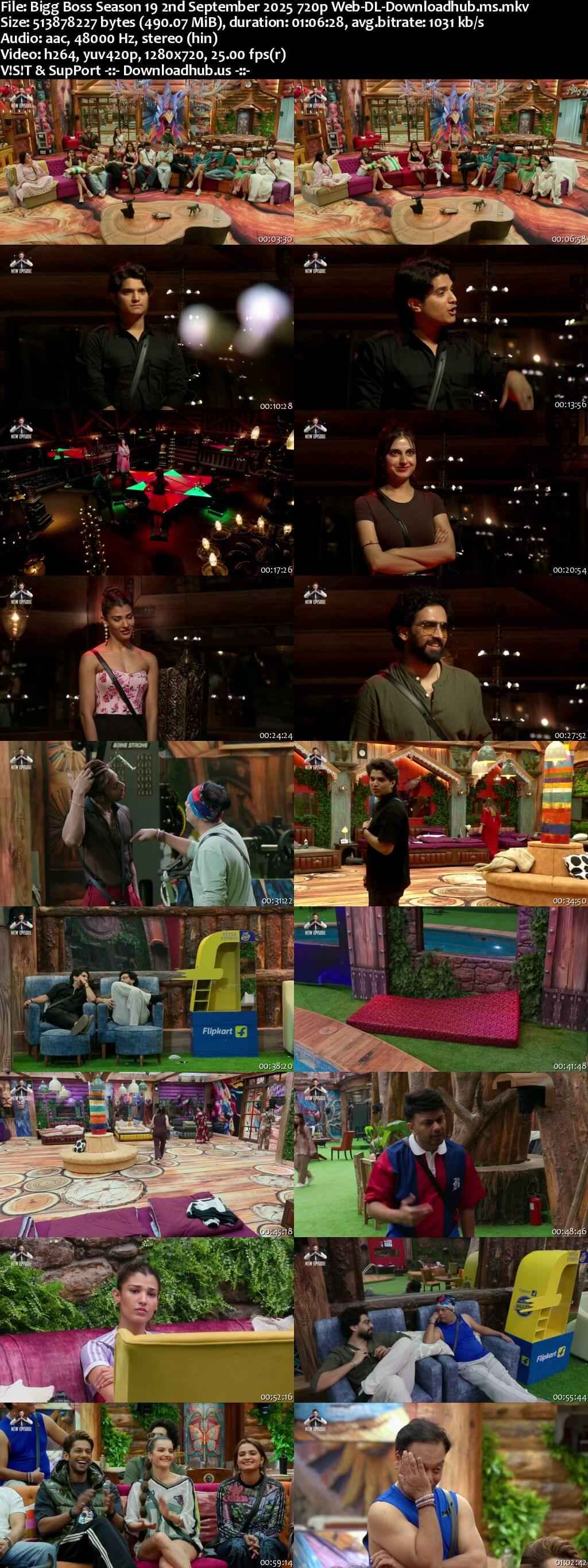 Bigg Boss Season 19 2 September 2025 Episode 10 Web-DL 720p 480p