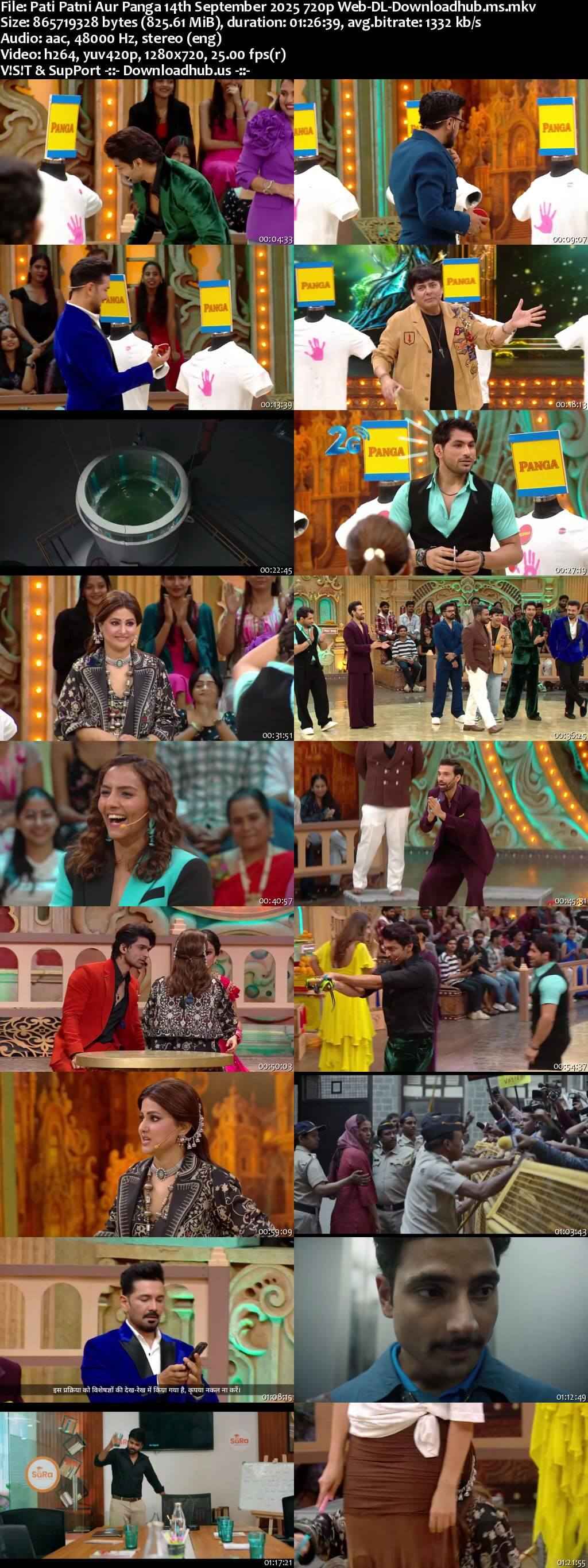 Pati Patni Aur Panga 14 September 2025 Episode 14 Web-DL 720p 480p Pati Patni Aur Panga 14 September 2025 Episode 14 Web-DL 720p 480p