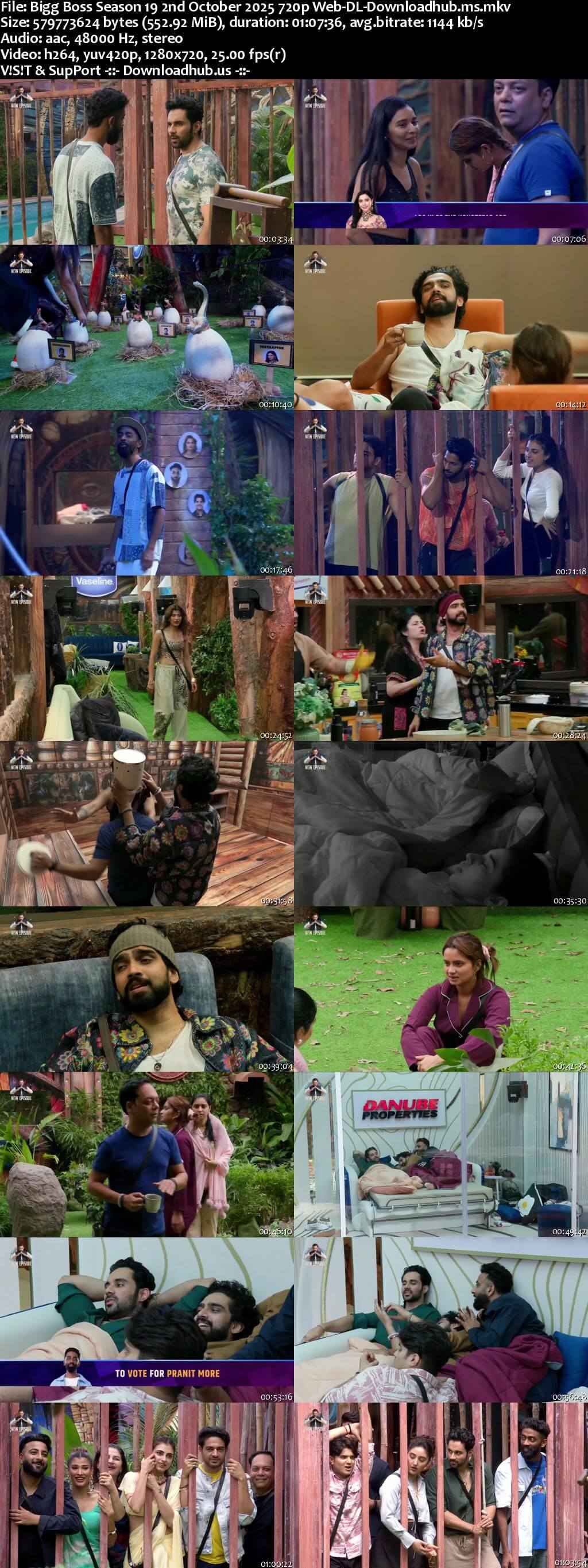 Bigg Boss Season 19 2 October 2025 Episode 40 Web-DL 720p 480p Bigg Boss Season 19 2 October 2025 Episode 40 Web-DL 720p 480p