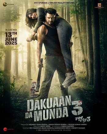 Dakuaan Da Munda 3 2025 Punjabi Movie DD5.1 1080p 720p 480p HDRip ESubs x264 HEVC