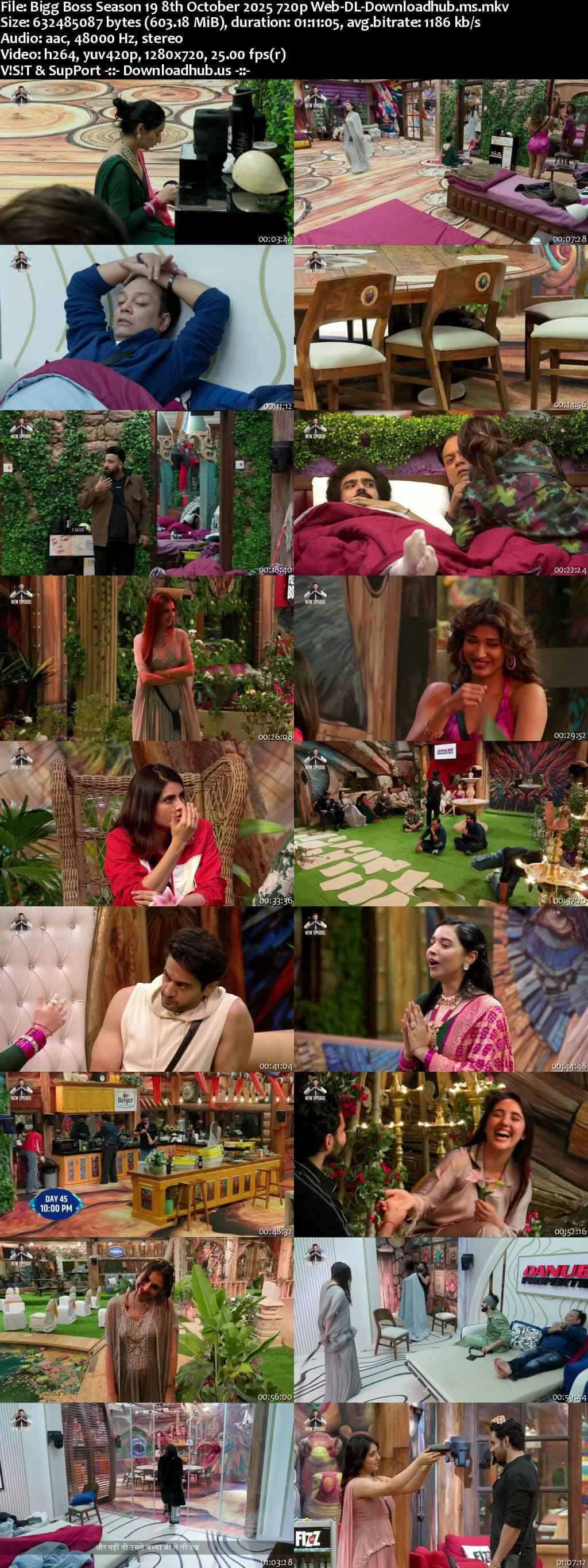 Bigg Boss Season 19 8 October 2025 Episode 46 Web-DL 720p 480p Bigg Boss Season 19 8 October 2025 Episode 46 Web-DL 720p 480p
