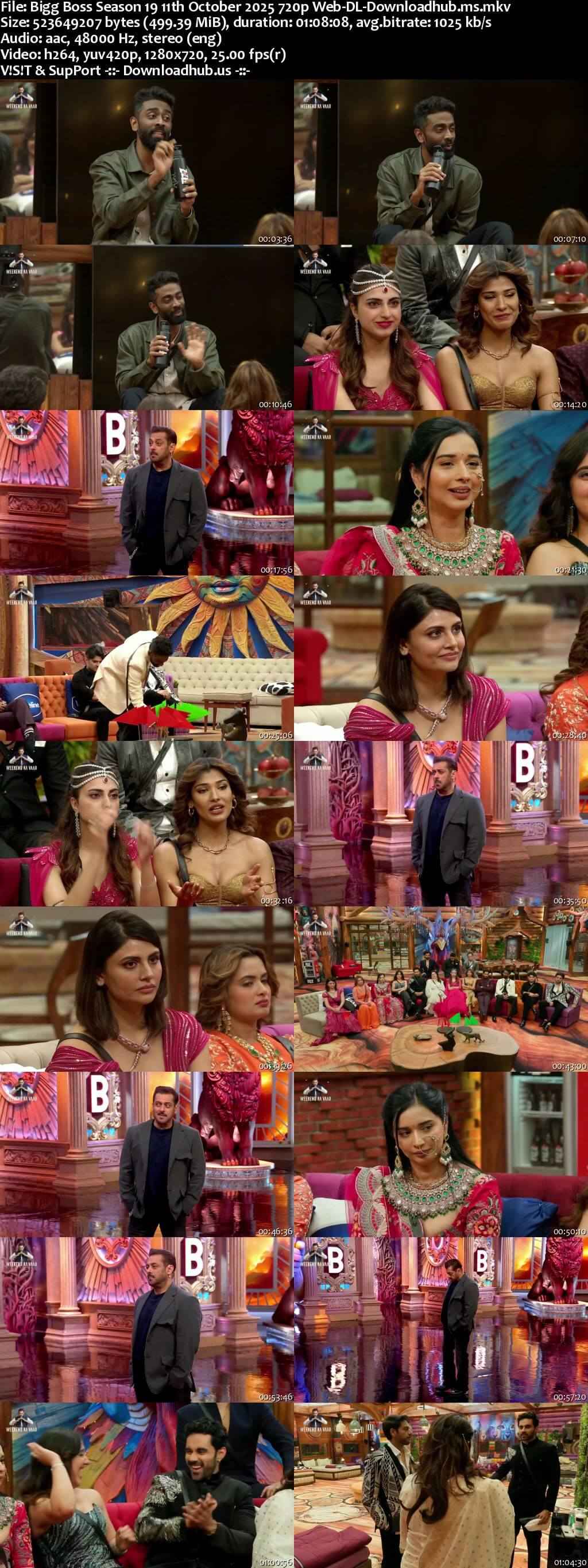 Bigg Boss Season 19 11 October 2025 Episode 49 Web-DL 720p 480p Bigg Boss Season 19 11 October 2025 Episode 49 Web-DL 720p 480p