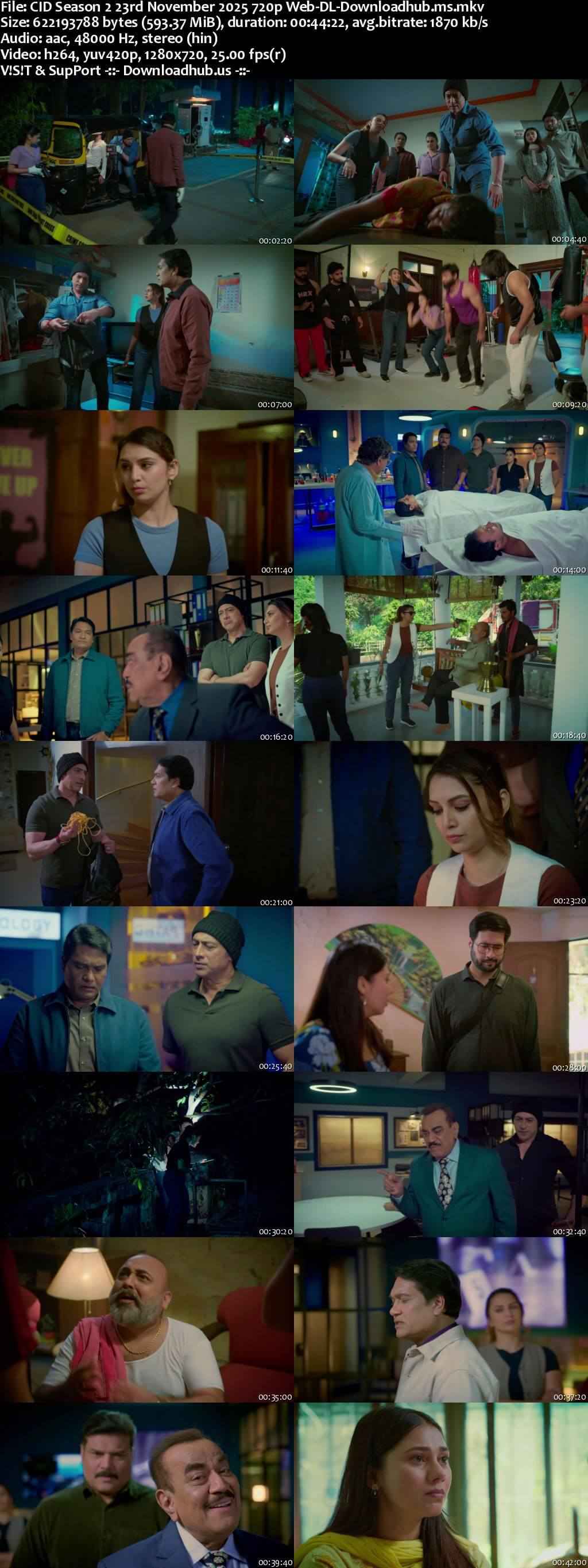 CID Season 2 23 November 2025 Episode 98 Web-DL 720p 480p CID Season 2 23 November 2025 Episode 98 Web-DL 720p 480p