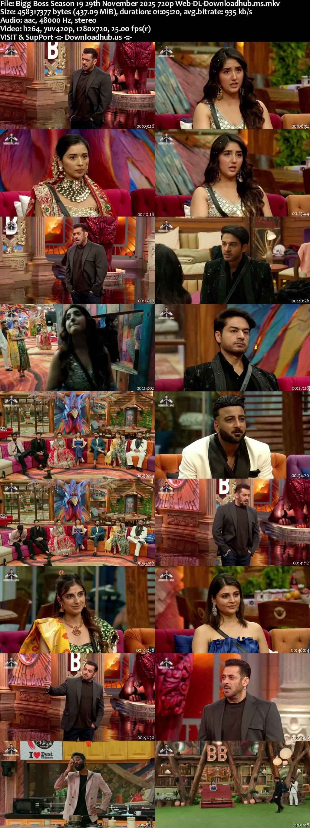 Bigg Boss Season 19 29 November 2025 Episode 98 Web-DL 720p 480p Bigg Boss Season 19 29 November 2025 Episode 98 Web-DL 720p 480p