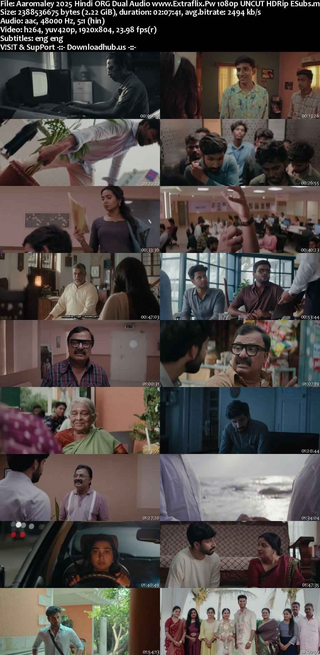 Aaromaley 2025 Hindi ORG Dual Audio Movie DD5.1 4k 1080p 720p 480p UNCUT HDRip ESubs x264 HEVC Aaromaley 2025 Hindi ORG Dual Audio Movie DD5.1 4k 1080p 720p 480p UNCUT HDRip ESubs x264 HEVC