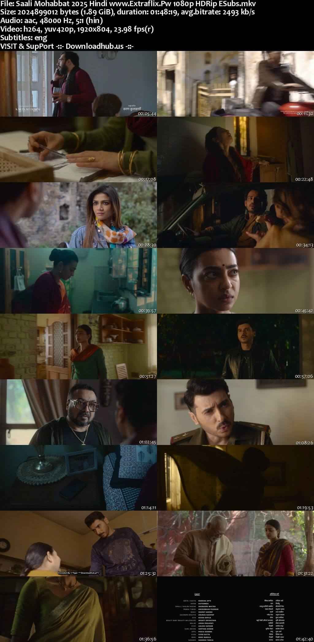 Saali Mohabbat 2025 Hindi Movie DD5.1 4k 1080p 720p 480p HDRip ESubs x264 HEVC Saali Mohabbat 2025 Hindi Movie DD5.1 4k 1080p 720p 480p HDRip ESubs x264 HEVC