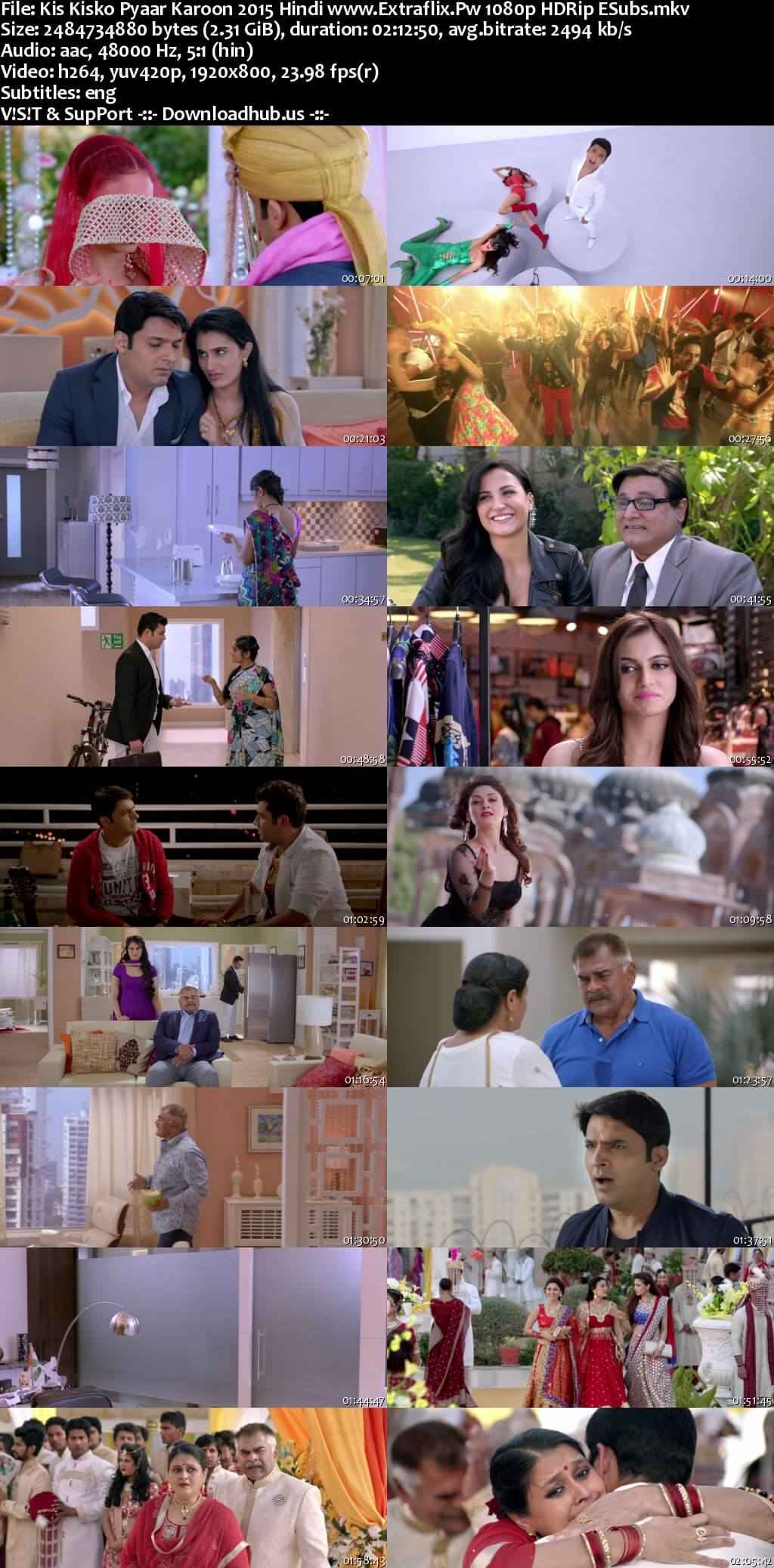 Kis Kisko Pyaar Karoon 2015 Hindi Movie DD5.1 1080p 720p 480p HDRip ESubs x264 HEVC Kis Kisko Pyaar Karoon 2015 Hindi Movie DD5.1 1080p 720p 480p HDRip ESubs x264 HEVC