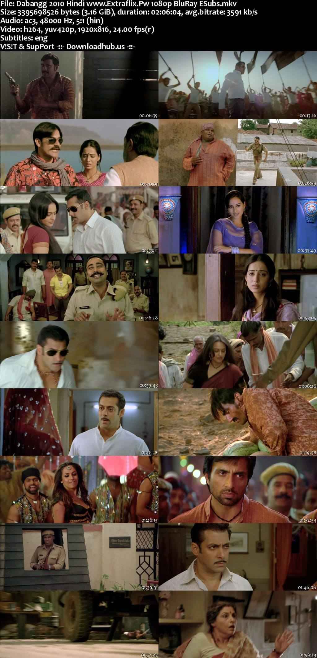 Dabangg 2010 Hindi Movie DD5.1 1080p 720p 480p BluRay ESubs x264 HEVC Dabangg 2010 Hindi Movie DD5.1 1080p 720p 480p BluRay ESubs x264 HEVC