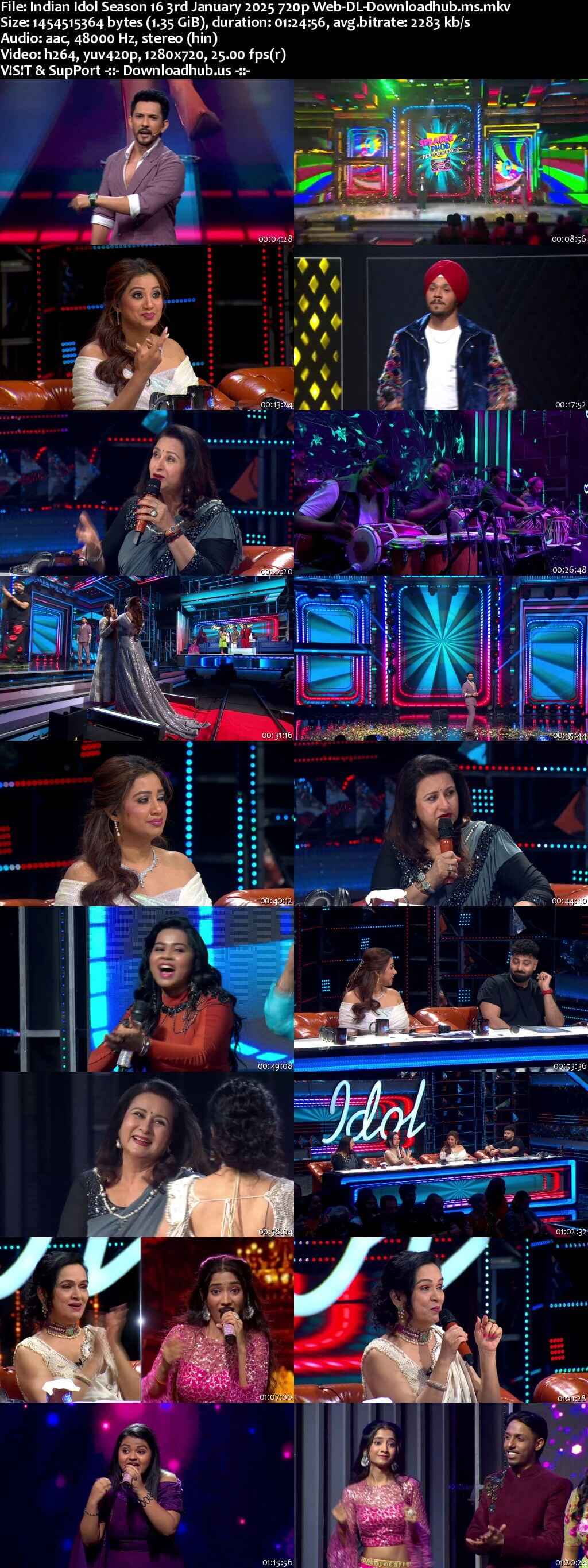 Indian Idol Season 16 3 January 2026 Episode 23 Web-DL 720p 480p Indian Idol Season 16 3 January 2026 Episode 23 Web-DL 720p 480p