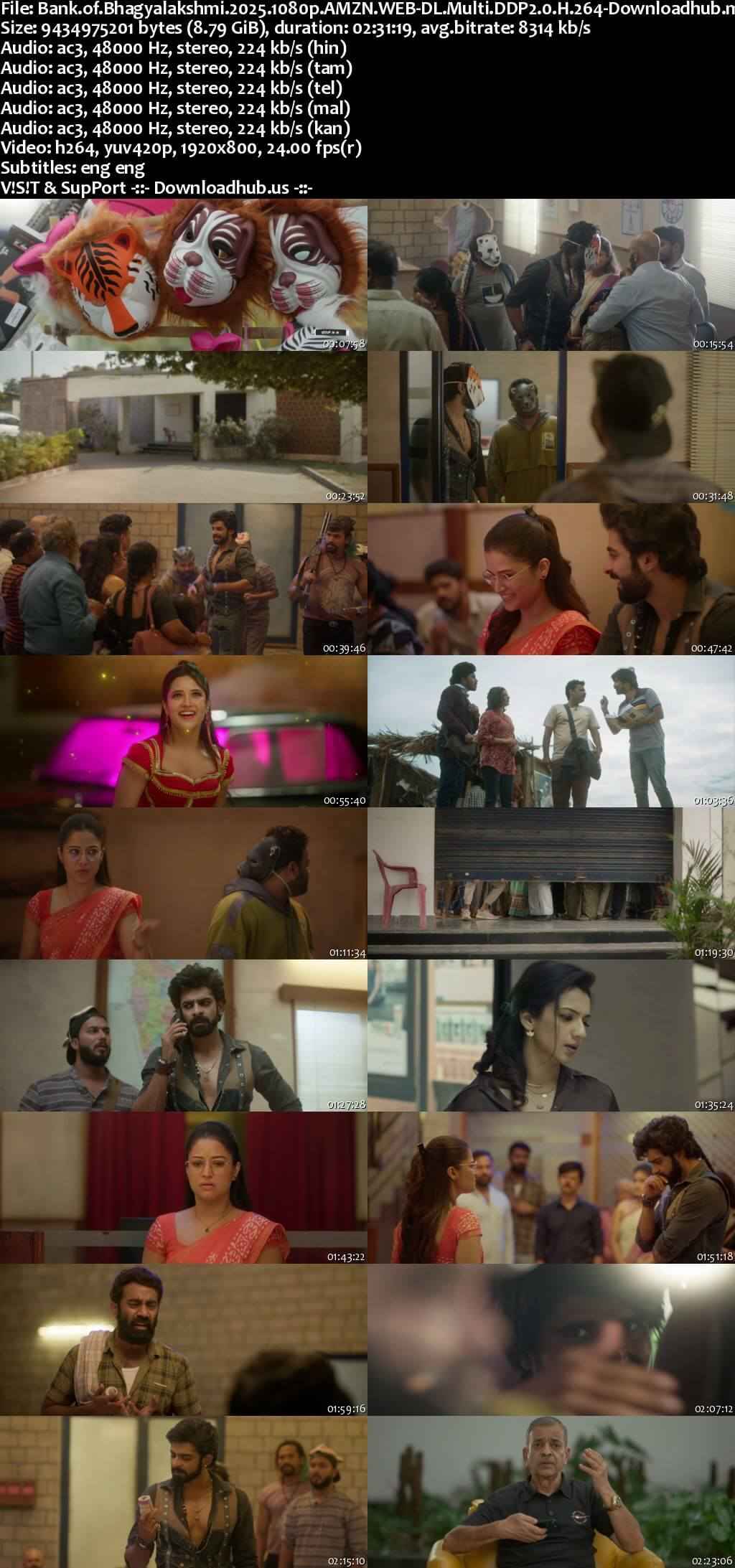 Bank of Bhagyalakshmi 2025 Hindi ORG Dual Audio Movie DD2.0 1080p 720p 480p UNCUT HDRip ESubs HEVC Bank of Bhagyalakshmi 2025 Hindi ORG Dual Audio Movie DD2.0 1080p 720p 480p UNCUT HDRip ESubs HEVC