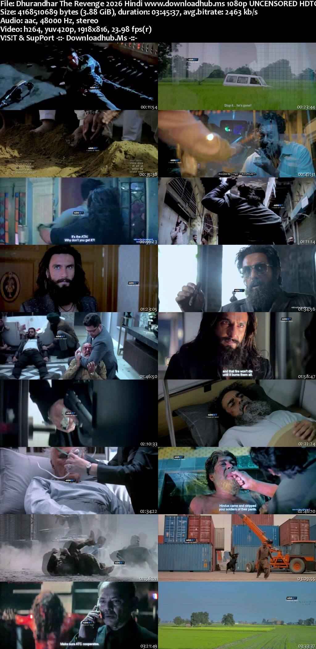 Dhurandhar The Revenge 2026 Hindi Movie 1080p 720p 480p HDTC HC-ESubs x264 HEVC Dhurandhar The Revenge 2026 Hindi Movie 1080p 720p 480p HDTC HC-ESubs x264 HEVC