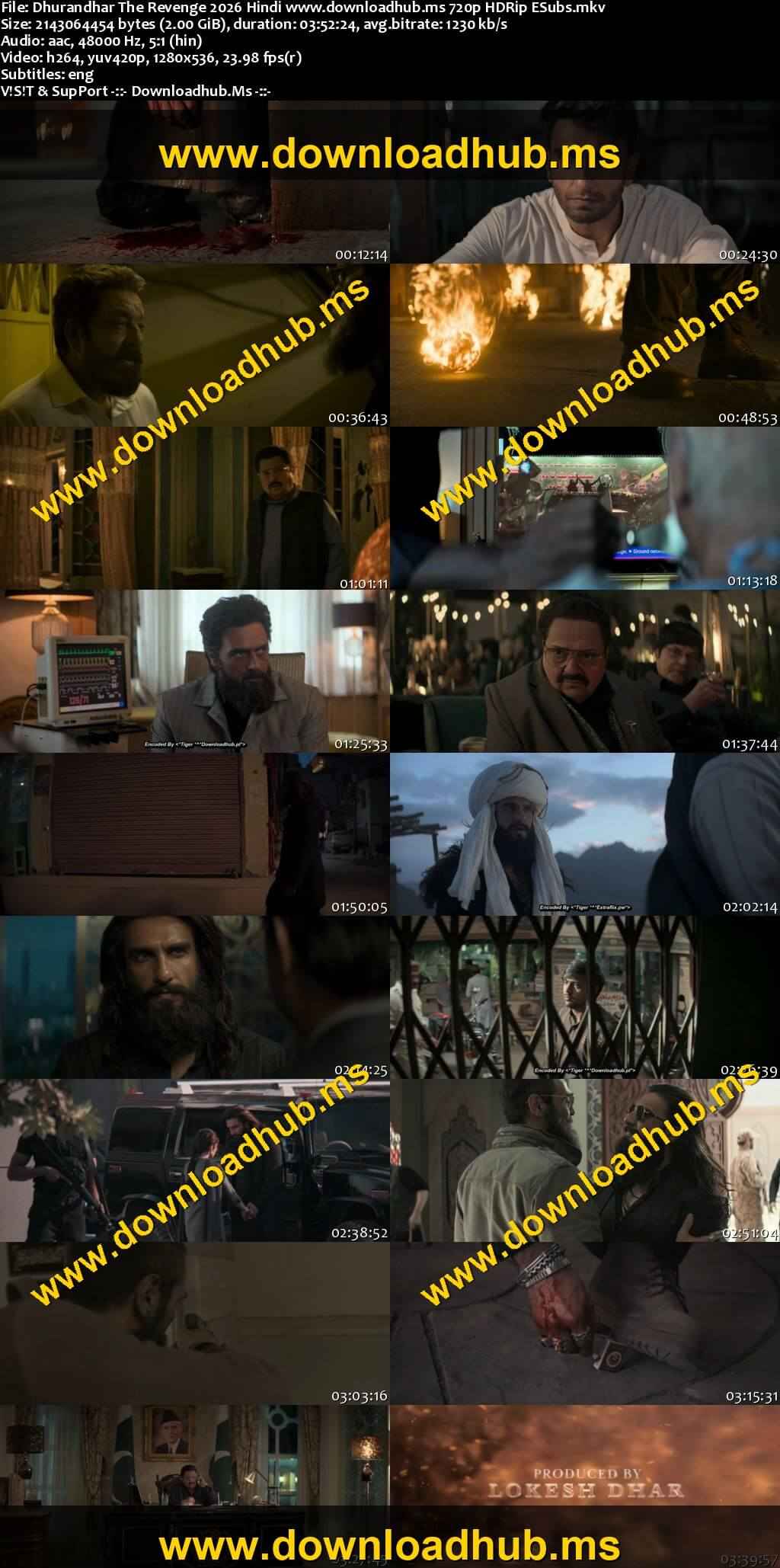 Dhurandhar: The Revenge 2026 Hindi Movie DD5.1 4k 1080p 720p 480p HDRip ESubs x264 HEVC Dhurandhar: The Revenge 2026 Hindi Movie DD5.1 4k 1080p 720p 480p HDRip ESubs x264 HEVC