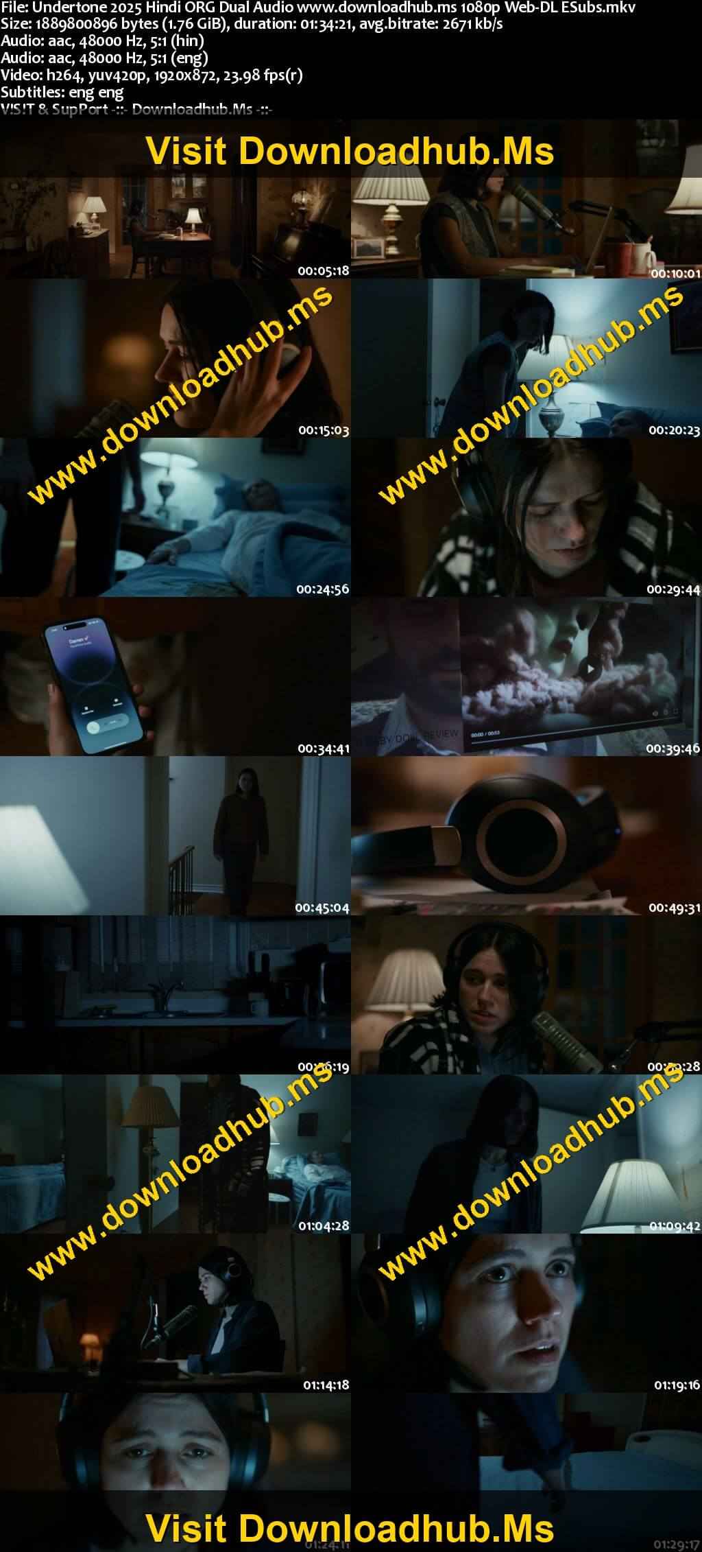 Undertone 2025 Hindi ORG Dual Audio Movie DD5.1 4k 1080p 720p 480p Web-DL ESubs x264 HEVC Undertone 2025 Hindi ORG Dual Audio Movie DD5.1 4k 1080p 720p 480p Web-DL ESubs x264 HEVC