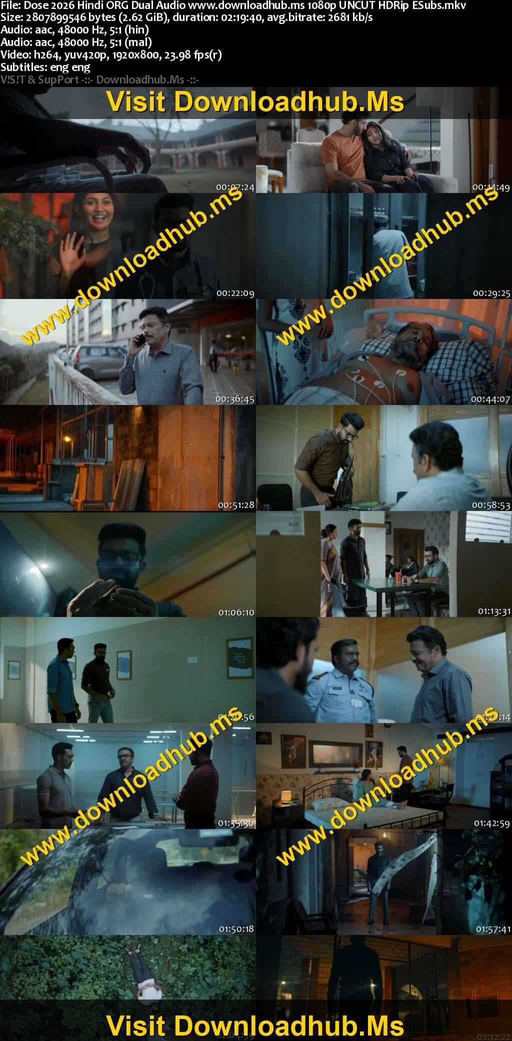 Dose 2026 Hindi ORG Dual Audio Movie DD5.1 1080p 720p 480p UNCUT HDRip ESubs x264 HEVC Dose 2026 Hindi ORG Dual Audio Movie DD5.1 1080p 720p 480p UNCUT HDRip ESubs x264 HEVC