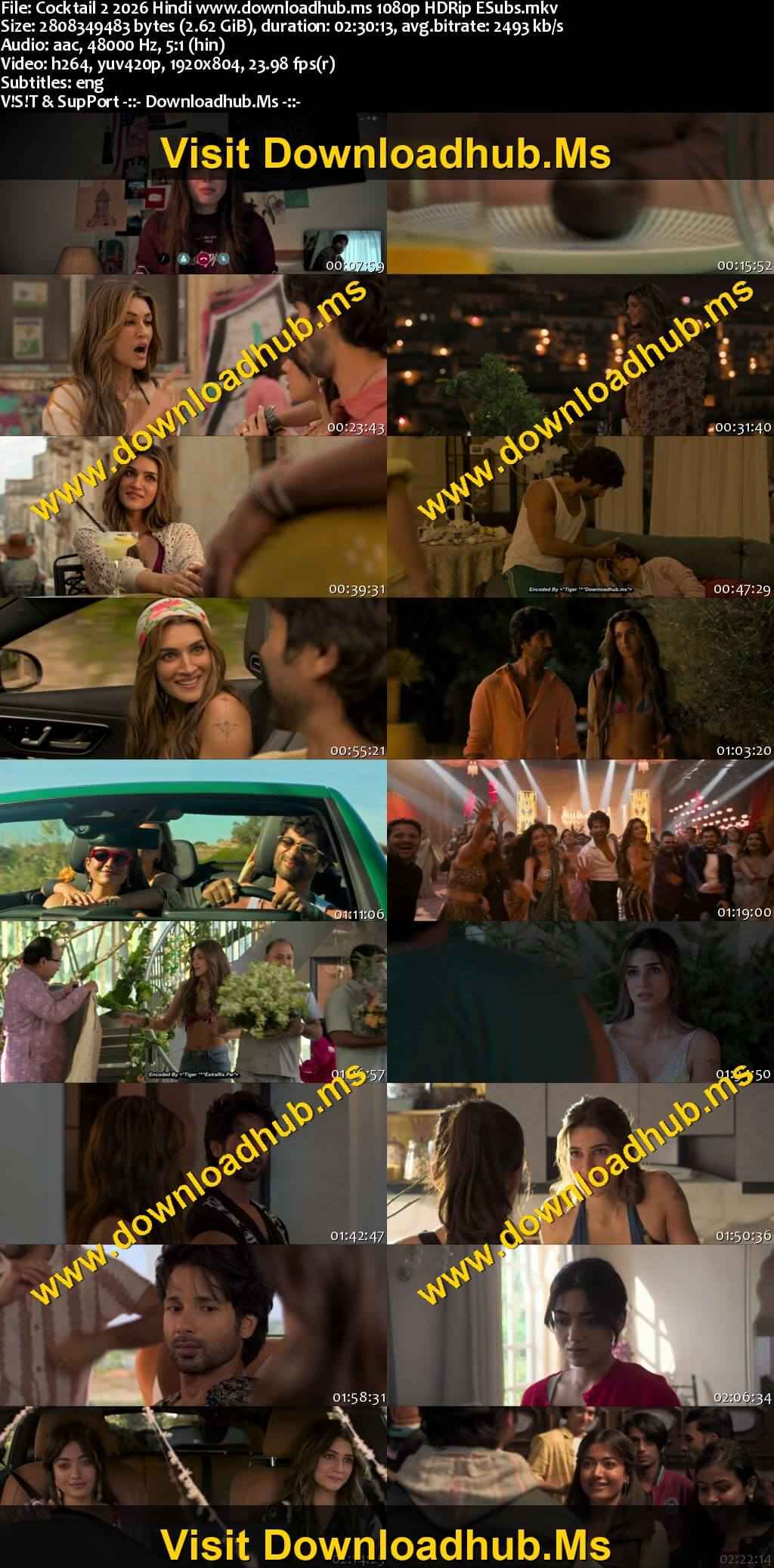 Cocktail 2 2026 Hindi Movie DD5.1 4k 1080p 720p 480p HDRip ESubs x264 HEVC Cocktail 2 2026 Hindi Movie DD5.1 4k 1080p 720p 480p HDRip ESubs x264 HEVC