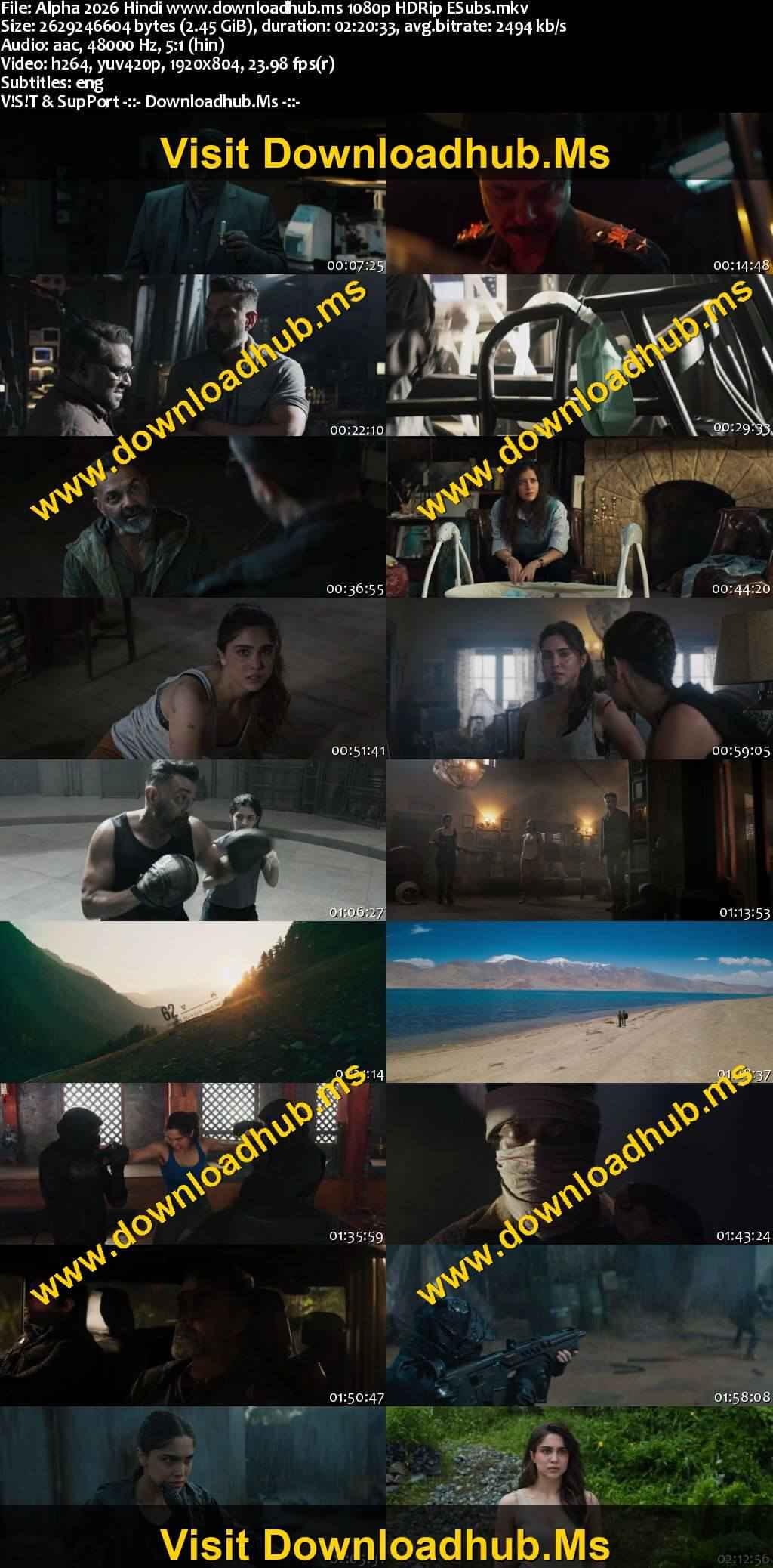 Alpha 2026 Hindi Movie DD5.1 4k 1080p 720p 480p HDRip ESubs x264 HEVC Alpha 2026 Hindi Movie DD5.1 4k 1080p 720p 480p HDRip ESubs x264 HEVC