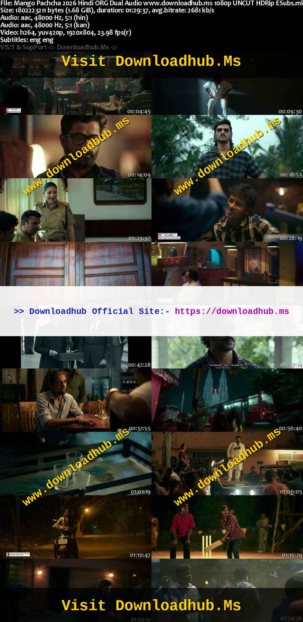 Mango Pachcha 2026 Hindi ORG Dual Audio Movie DD5.1 1080p 720p 480p UNCUT HDRip ESubs HEVC Mango Pachcha 2026 Hindi ORG Dual Audio Movie DD5.1 1080p 720p 480p UNCUT HDRip ESubs x264 HEVC