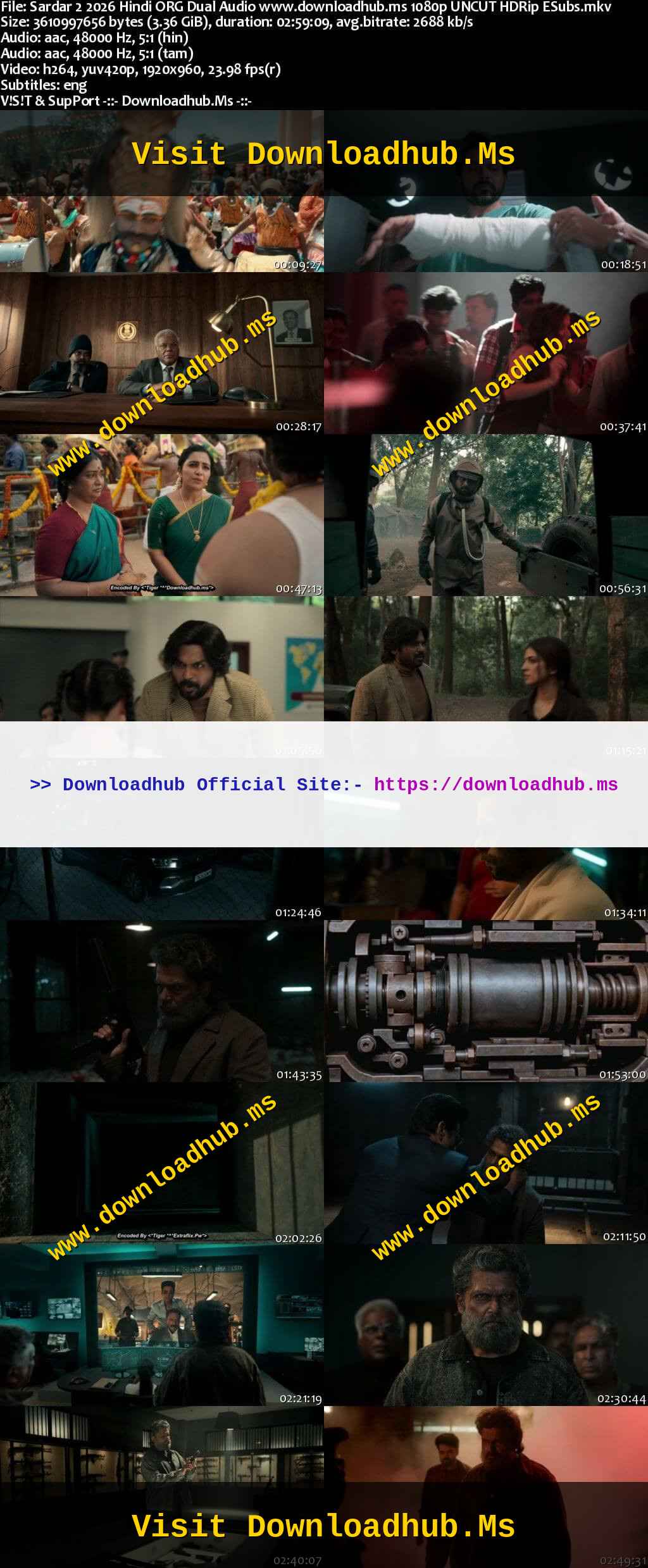 Sardar 2 2026 Hindi ORG Dual Audio Movie DD5.1 1080p 720p 480p UNCUT HDRip ESubs HEVC Sardar 2 2026 Hindi ORG Dual Audio Movie DD5.1 1080p 720p 480p UNCUT HDRip ESubs x264 HEVC